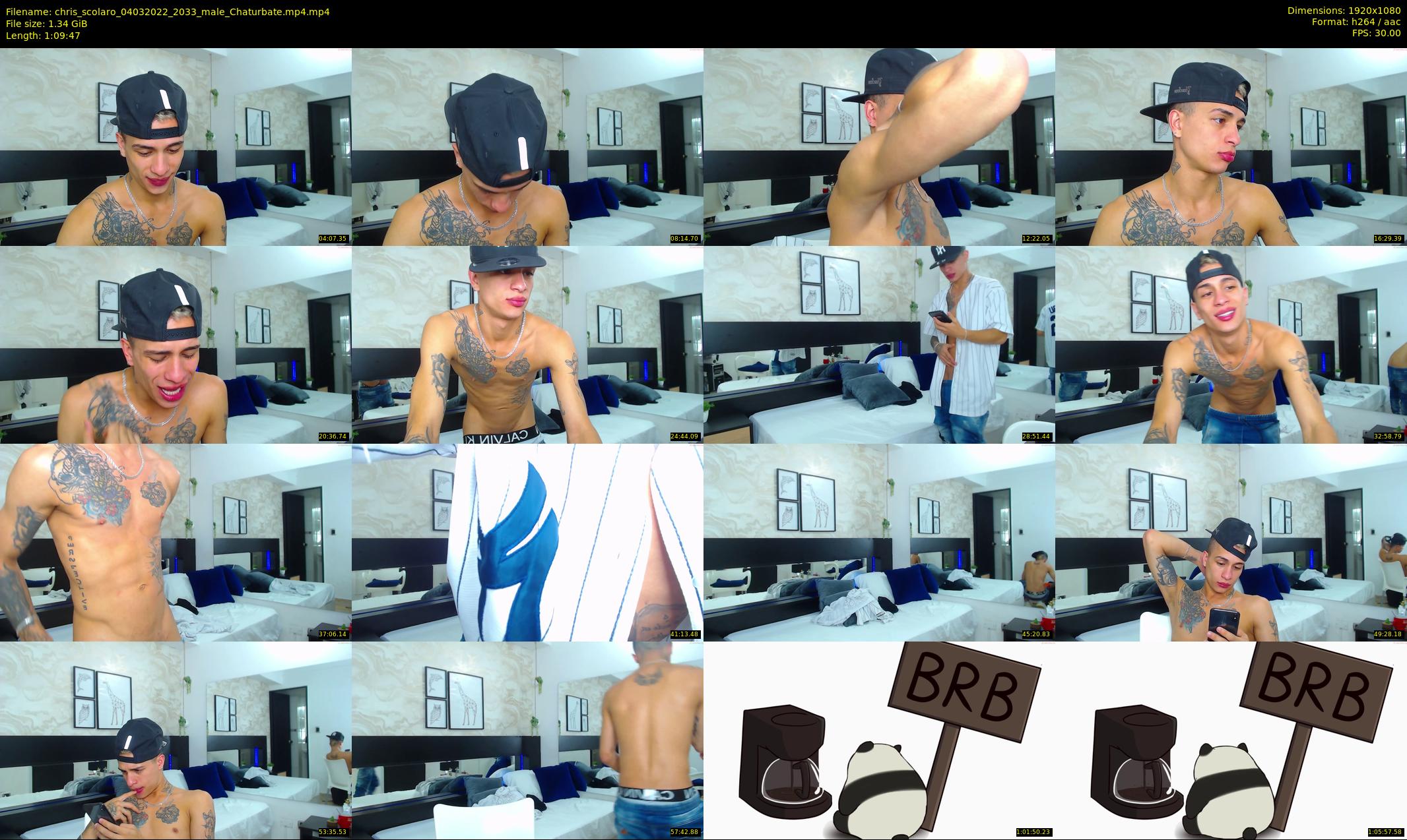 chris_scolaro — 70 minute Chaturbate male cam show recording, 1080p, Mar 4, 2022