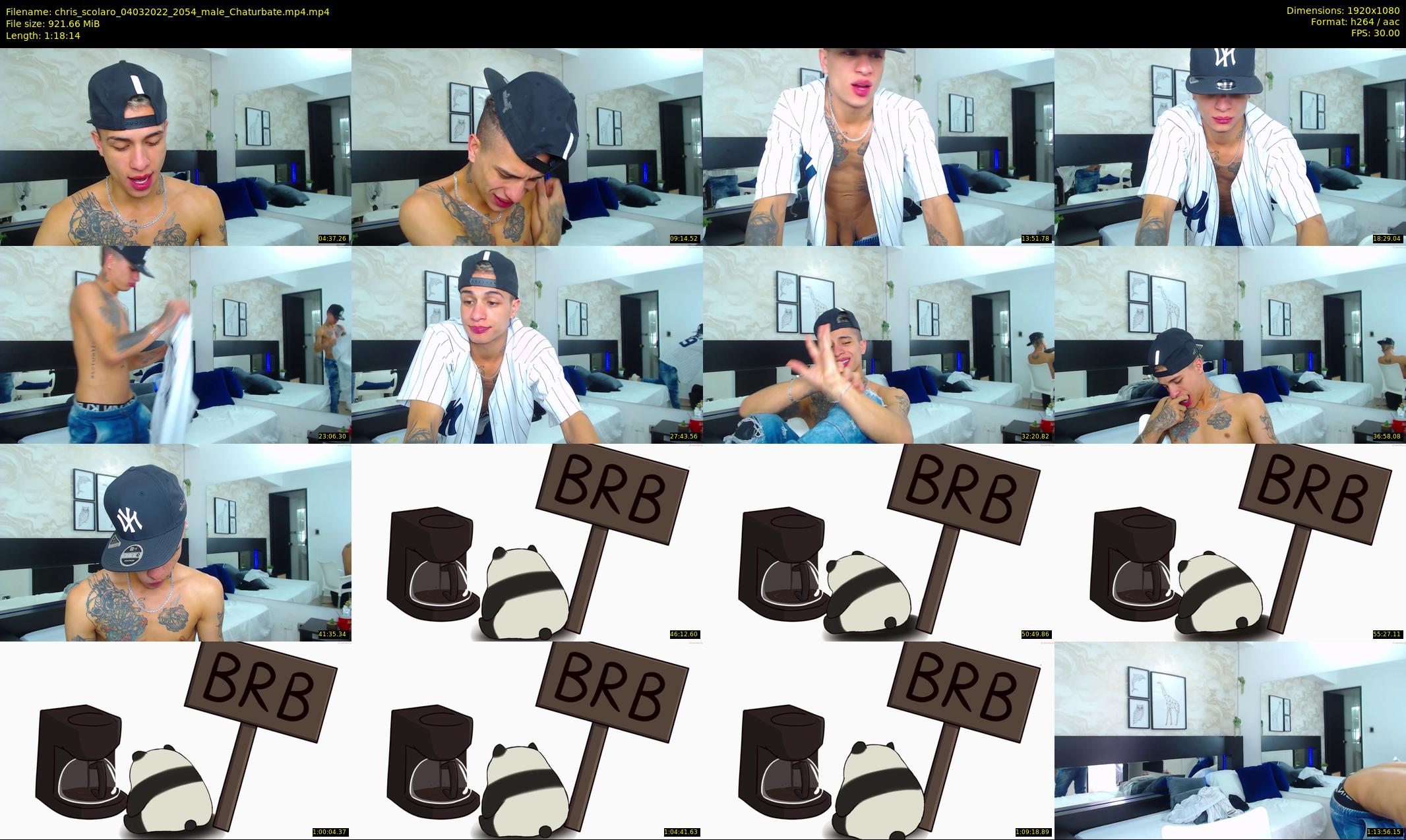 chris_scolaro — 79 minute Chaturbate male cam show recording, 1080p, Mar 4, 2022