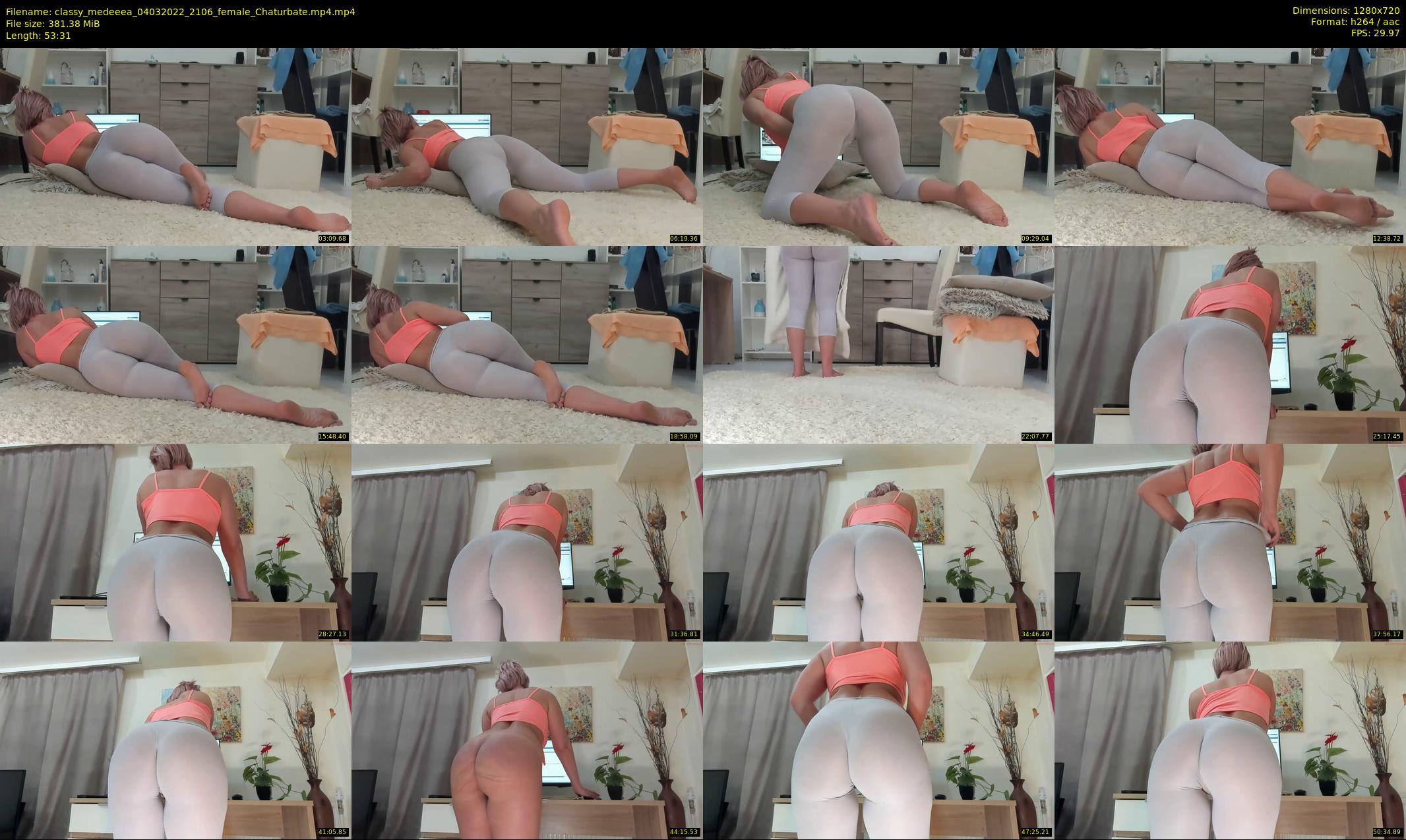 classy_medeeea — 54 minute Chaturbate female cam show recording, 720p, Mar 4, 2022