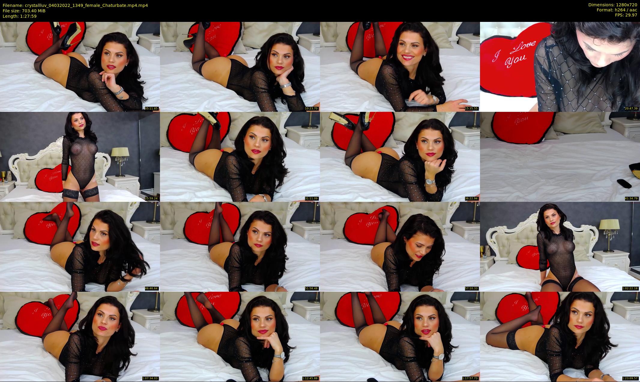 crystallluv — 88 minute Chaturbate female cam show recording, 720p, Mar 4, 2022