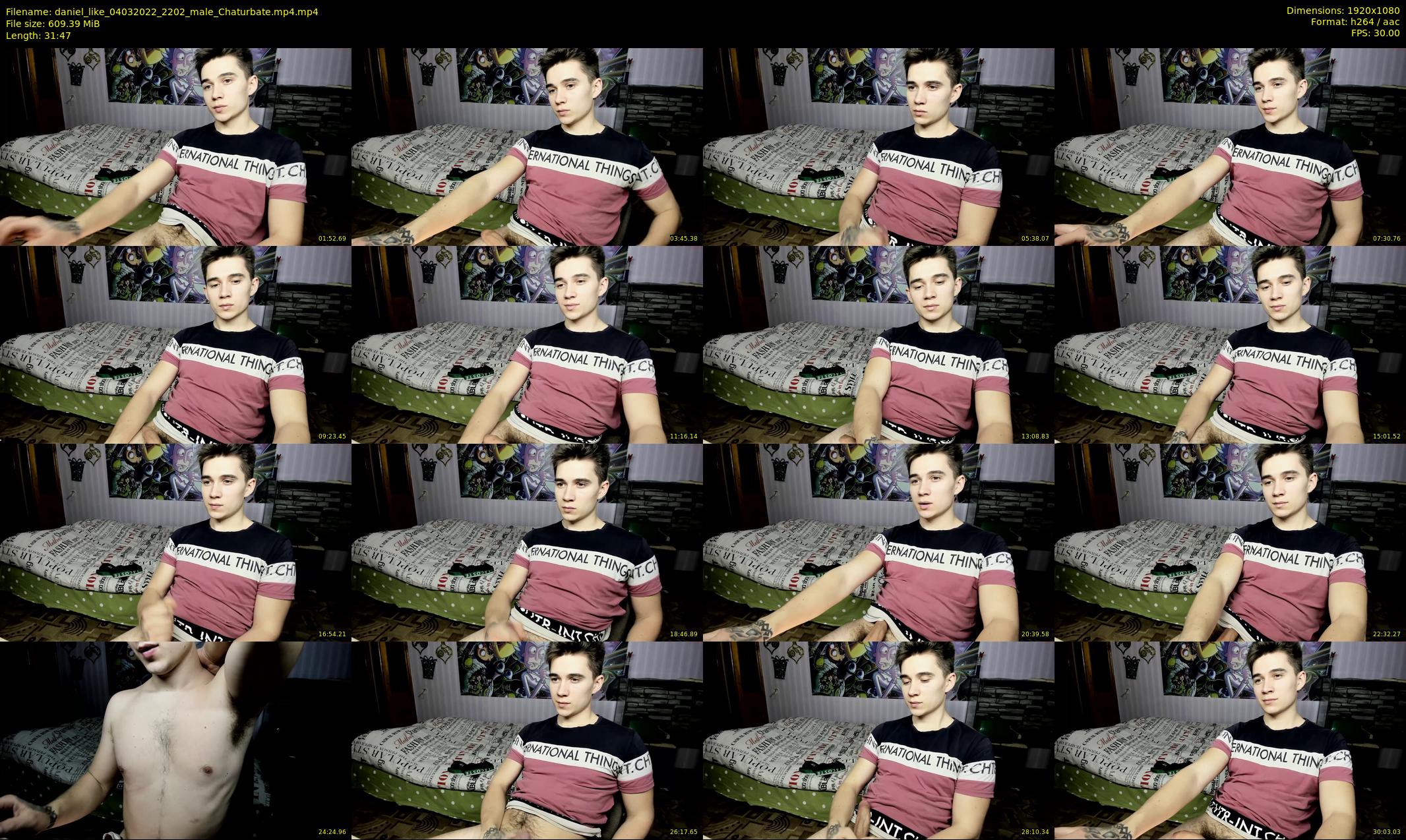 daniel_like — 32 minute Chaturbate male cam show recording, 1080p, Mar 4, 2022