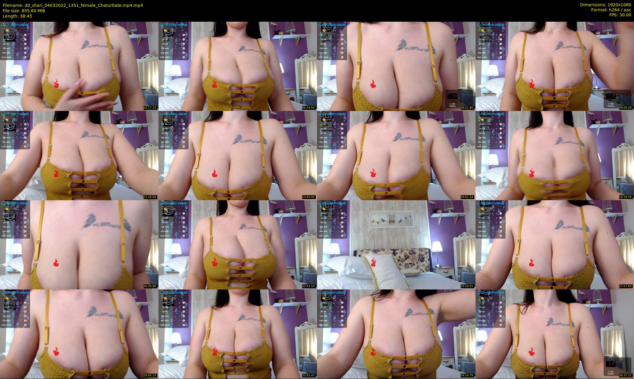 dd_shari — 39 minute Chaturbate female cam show recording, 1080p, Mar 4, 2022