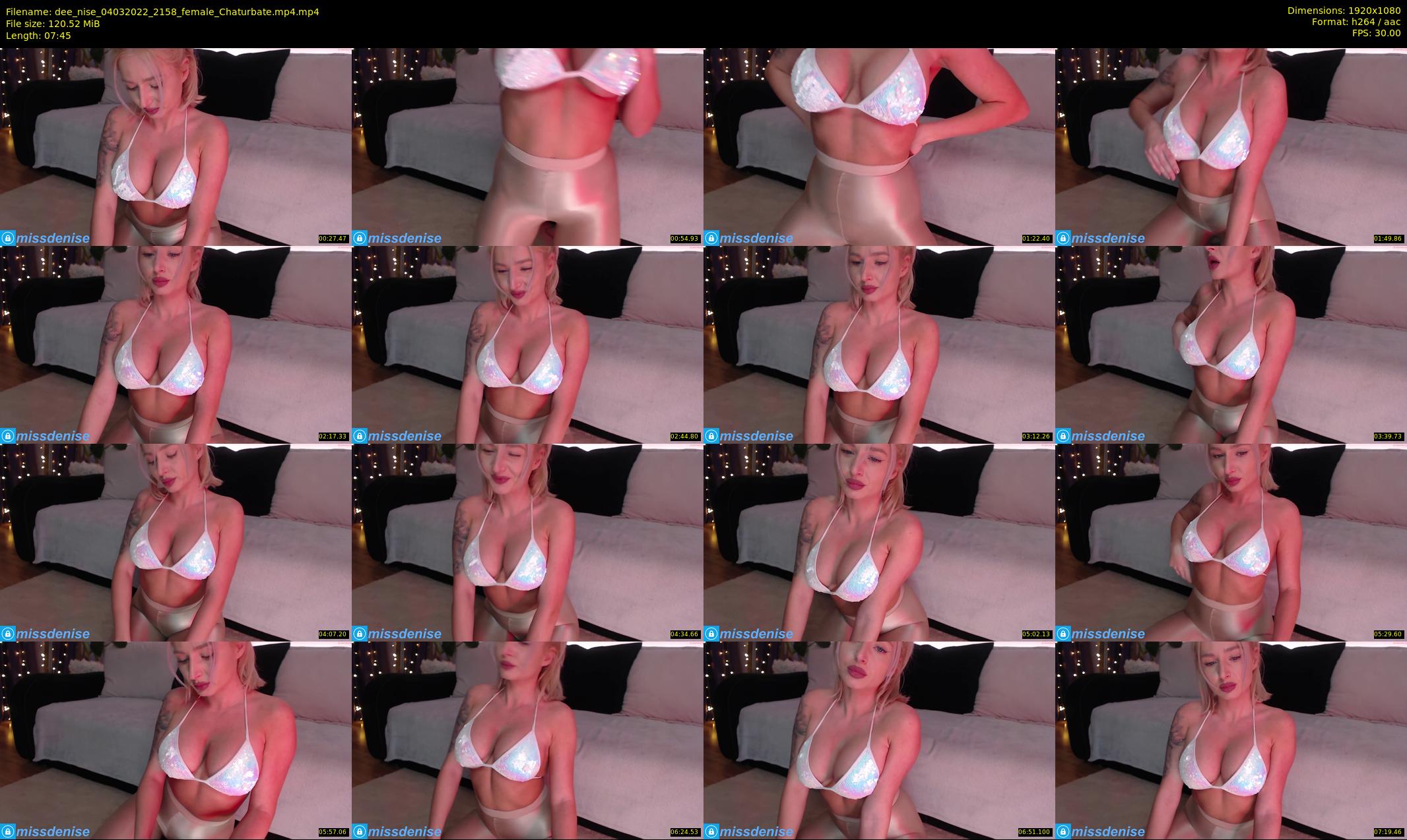 dee_nise — 8 minute Chaturbate female cam show recording, 1080p, Mar 4, 2022