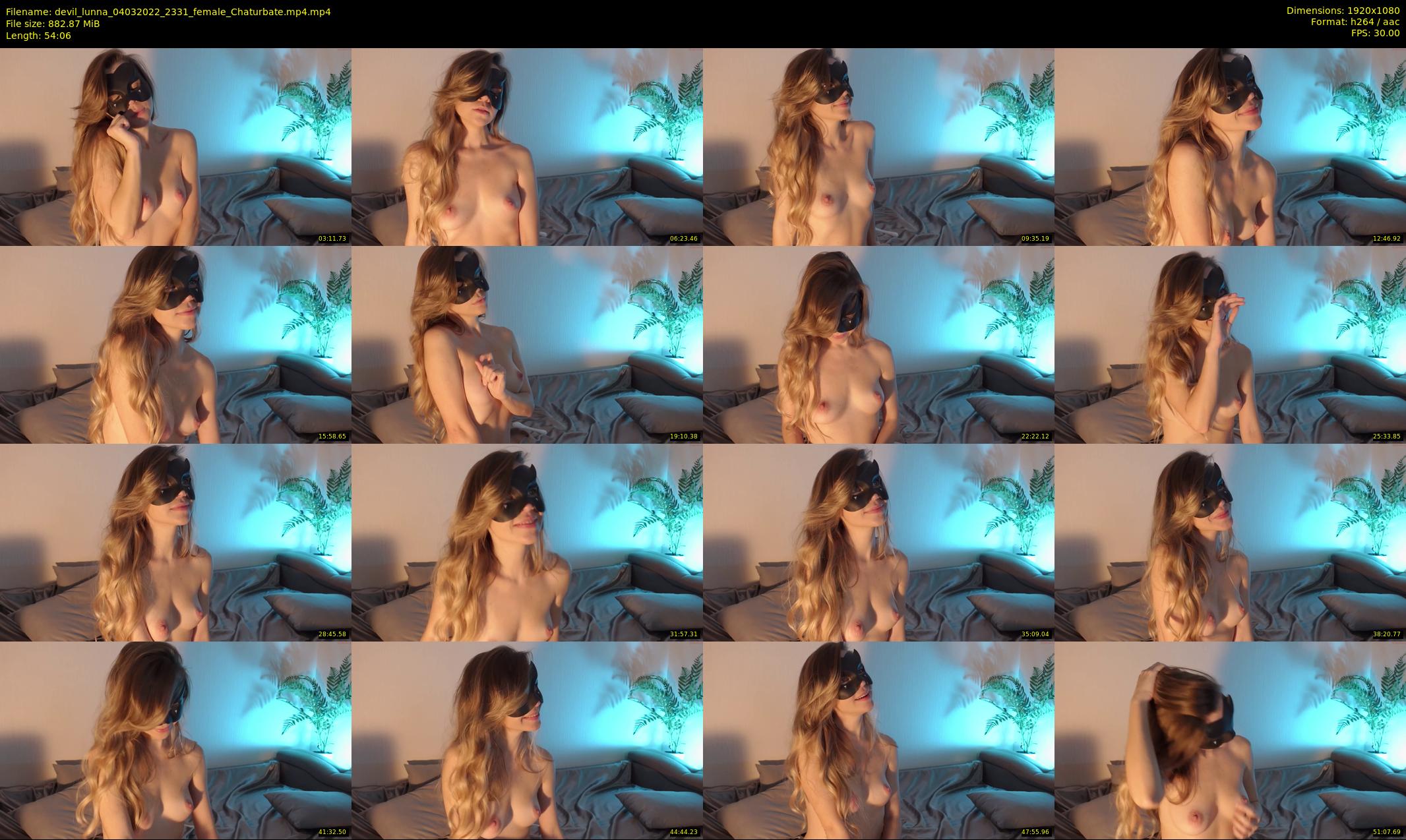 devil_lunna — 55 minute Chaturbate female cam show recording, 1080p, Mar 4, 2022