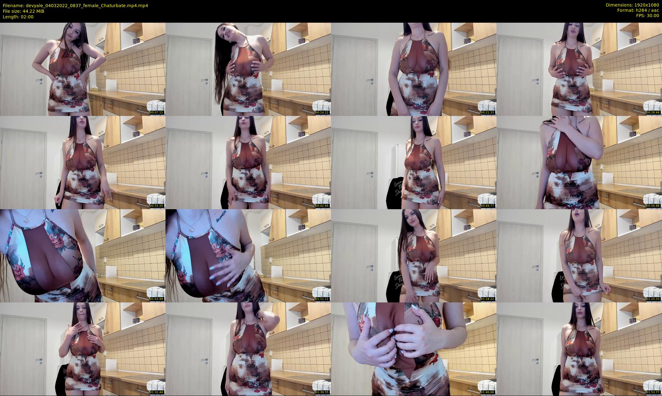 devyale — 2 minute Chaturbate female cam show recording, 1080p, Mar 4, 2022