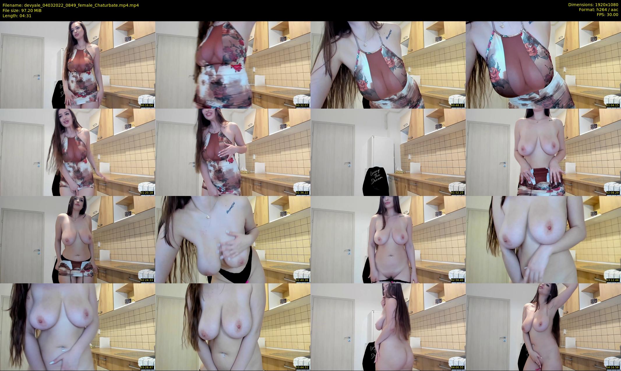 devyale — 5 minute Chaturbate female cam show recording, 1080p, Mar 4, 2022