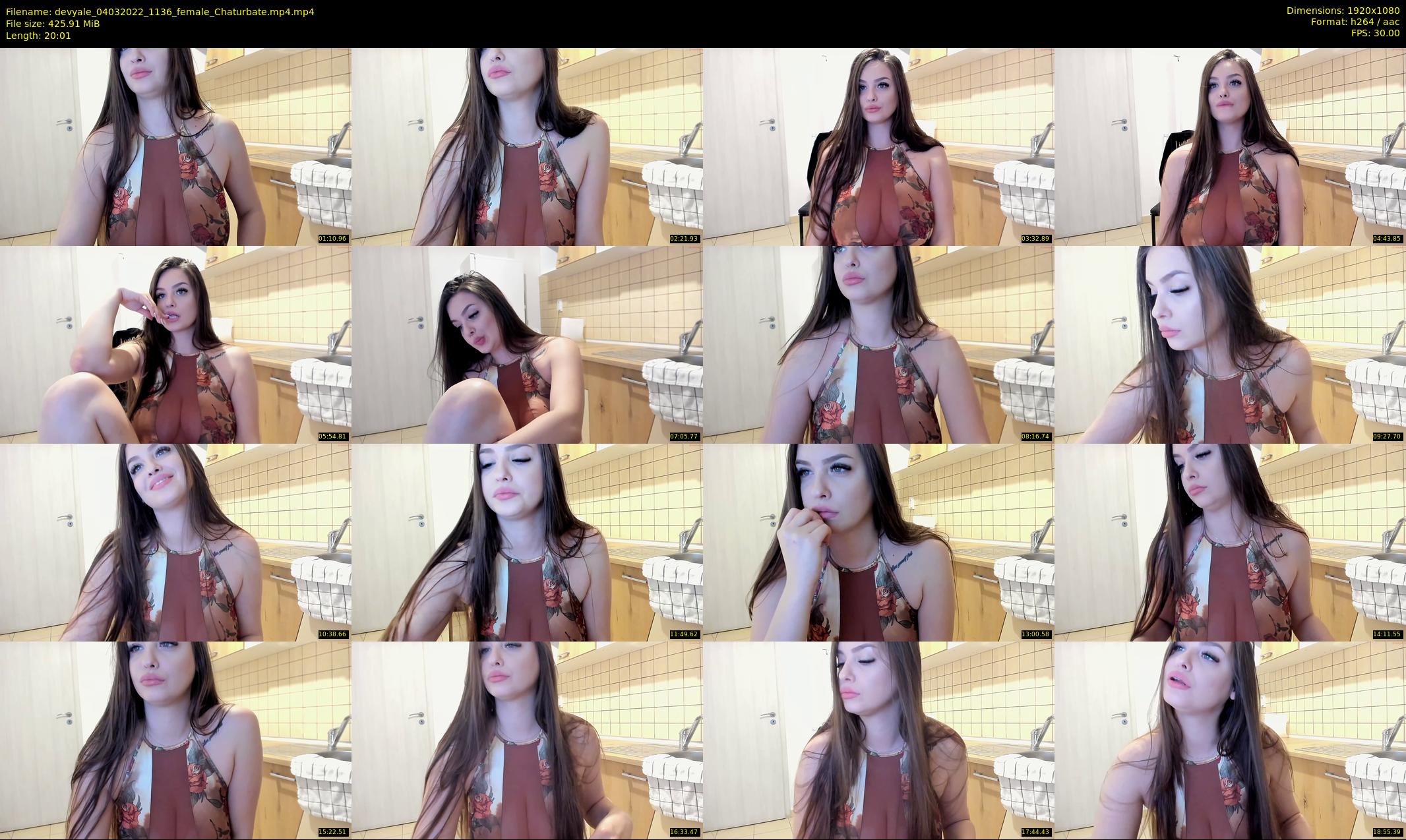 devyale — 21 minute Chaturbate female cam show recording, 1080p, Mar 4, 2022