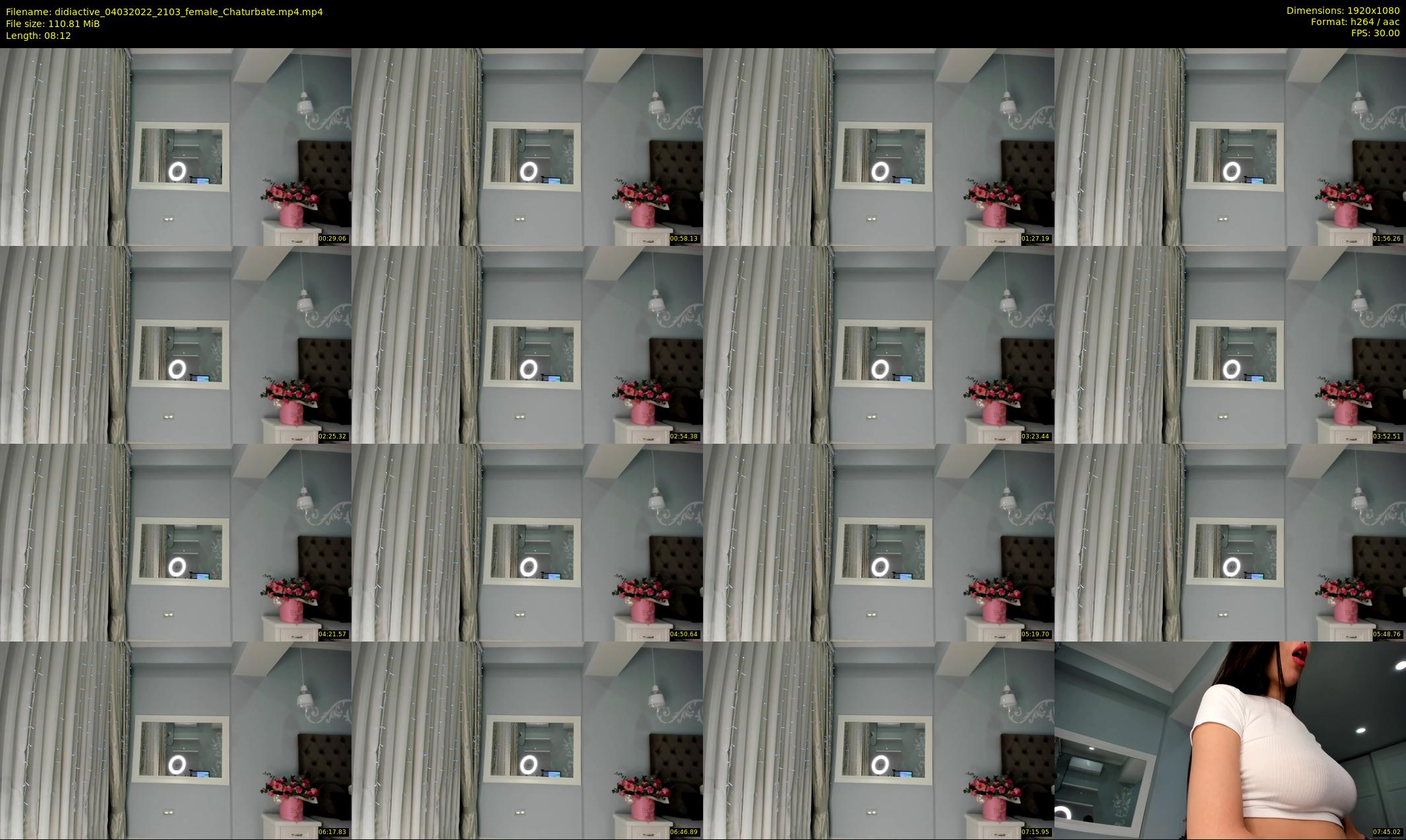 didiactive — 9 minute Chaturbate female cam show recording, 1080p, Mar 4, 2022