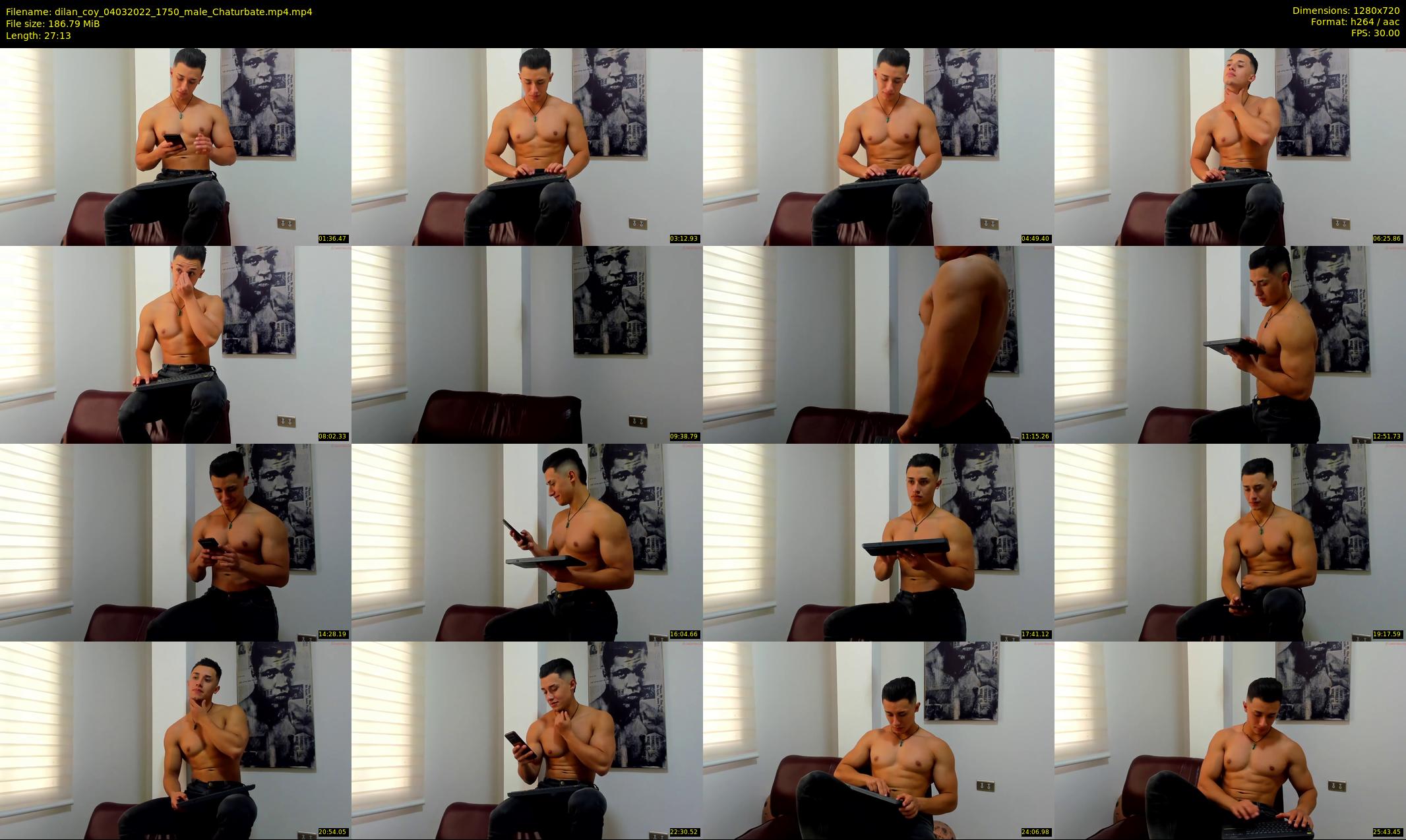 dilan_coy — 28 minute Chaturbate male cam show recording, 720p, Mar 4, 2022