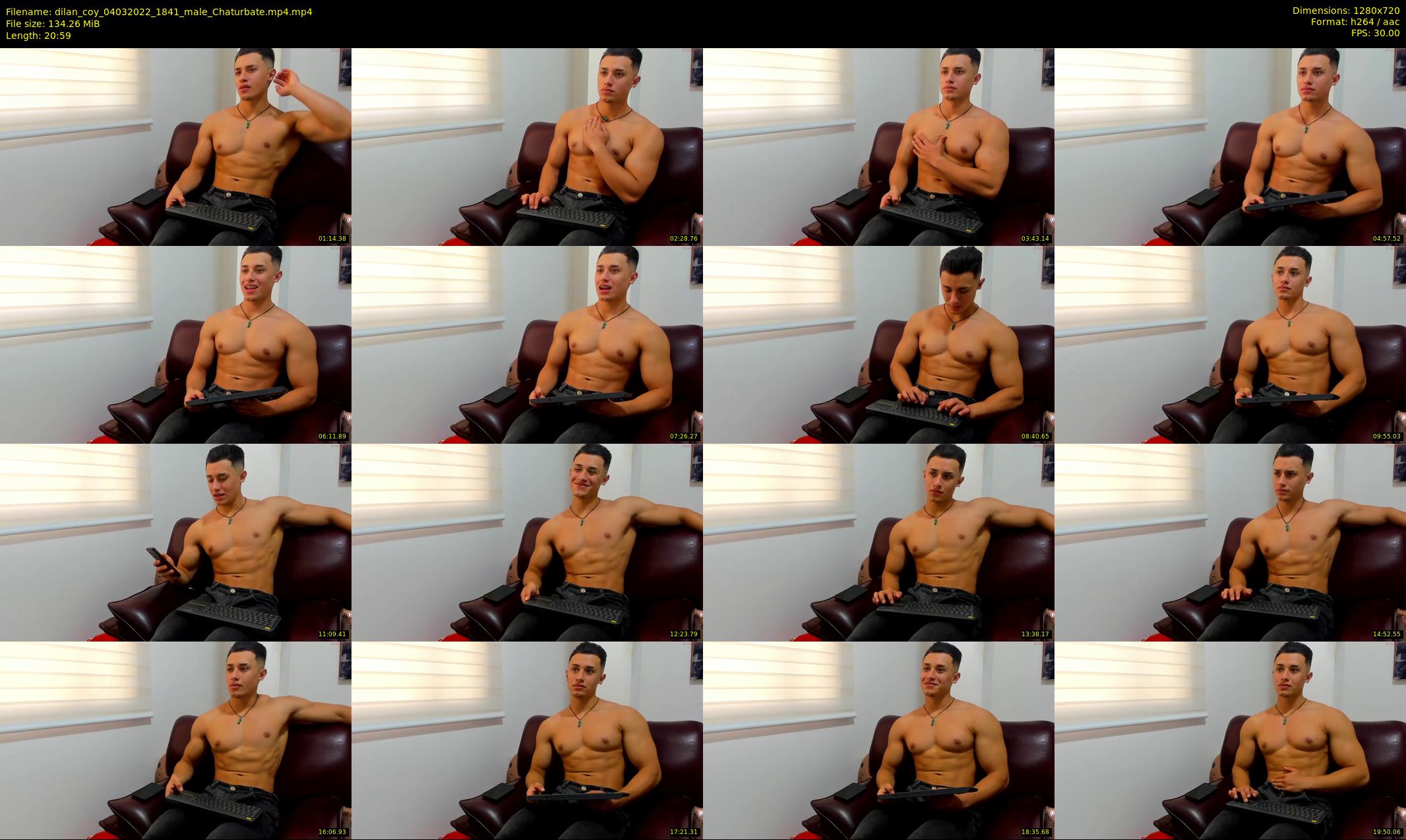 dilan_coy — 21 minute Chaturbate male cam show recording, 720p, Mar 4, 2022