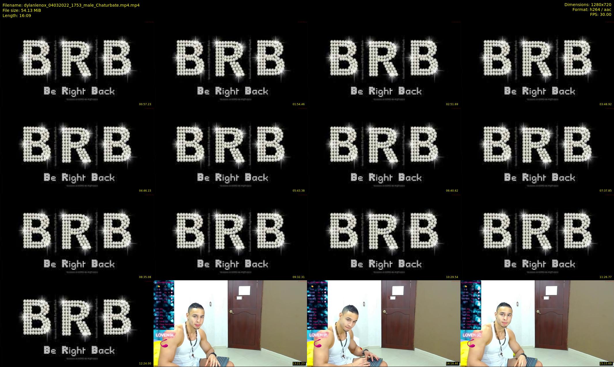 dylanlenox — 17 minute Chaturbate male cam show recording, 720p, Mar 4, 2022
