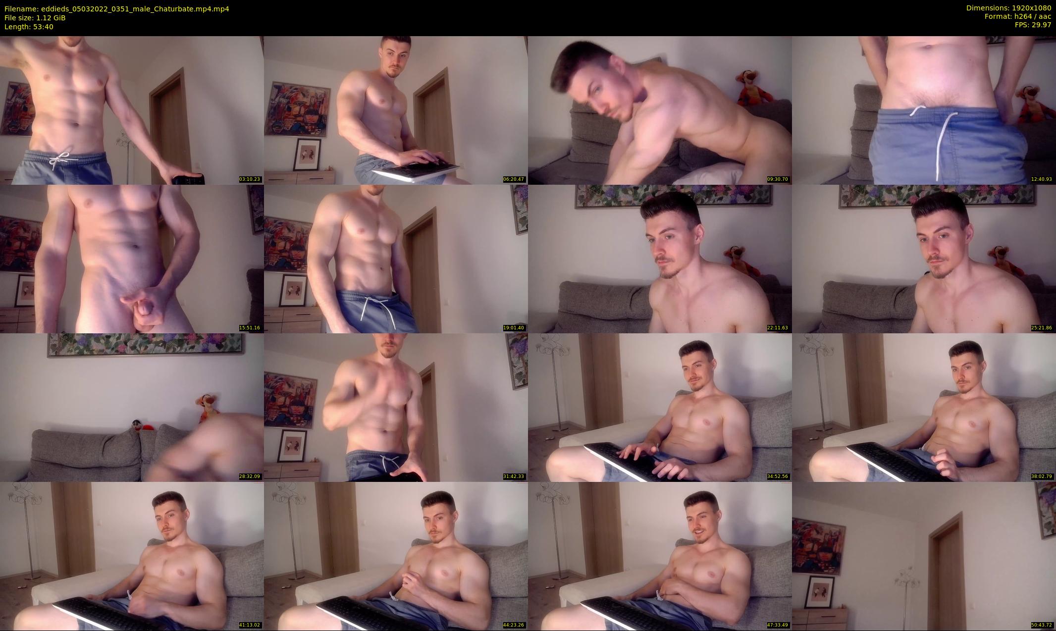 eddieds — 54 minute Chaturbate male cam show recording, 1080p, Mar 5, 2022