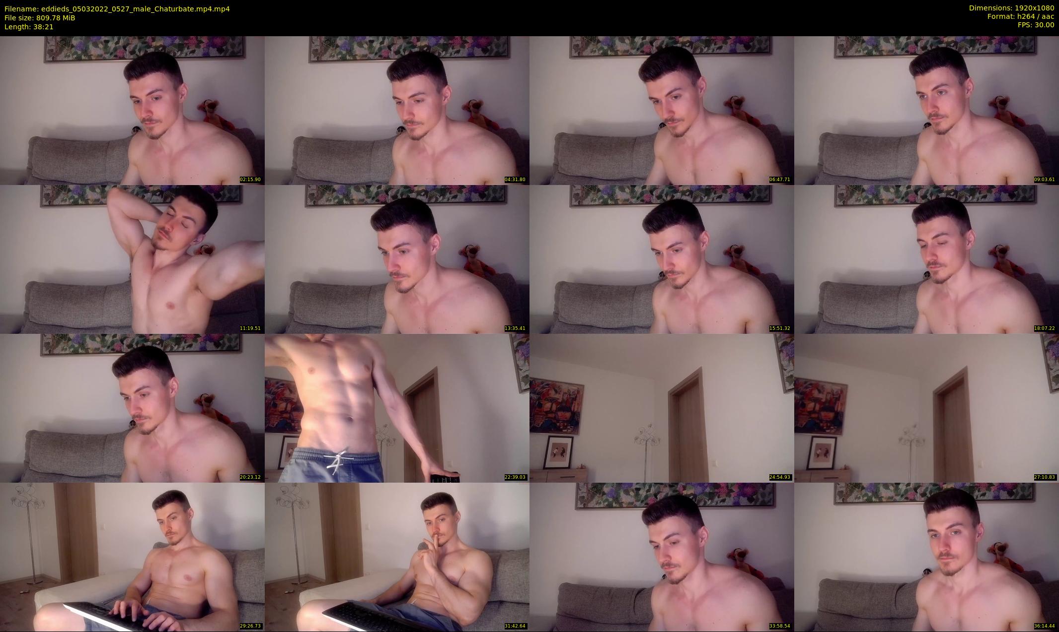 eddieds — 39 minute Chaturbate male cam show recording, 1080p, Mar 5, 2022