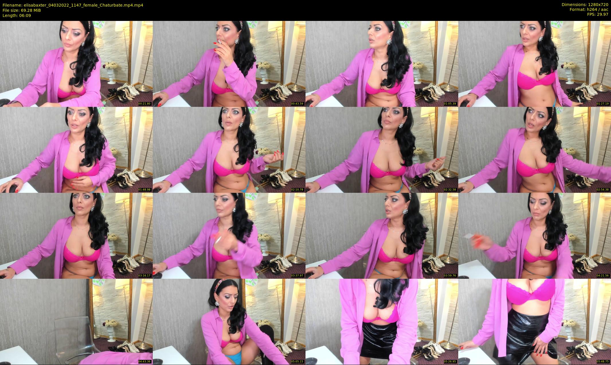 elisabaxter — 7 minute Chaturbate female cam show recording, 720p, Mar 4, 2022