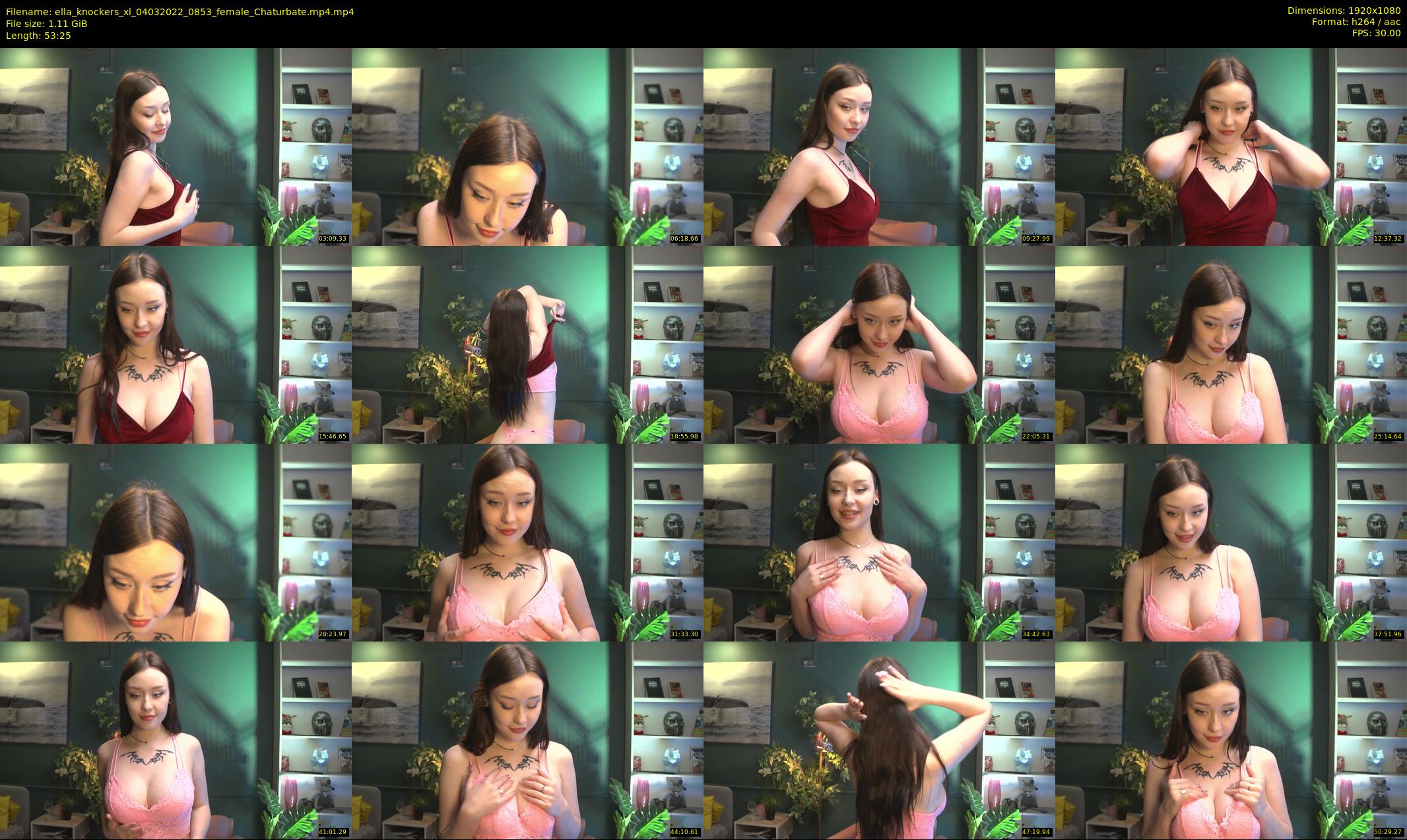 ella_knockers_xl — 54 minute Chaturbate female cam show recording, 1080p, Mar 4, 2022