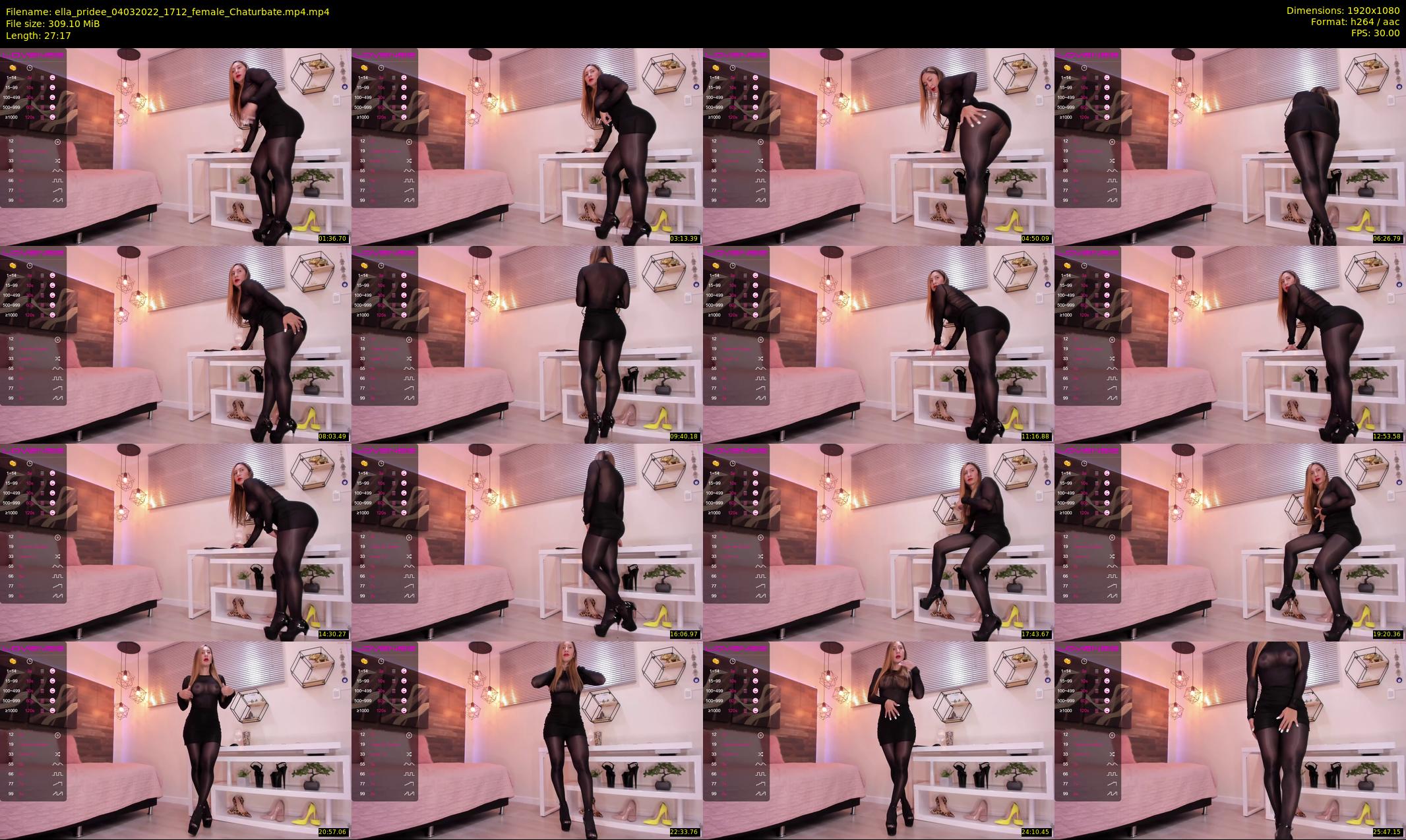 ella_pridee — 28 minute Chaturbate female cam show recording, 1080p, Mar 4, 2022