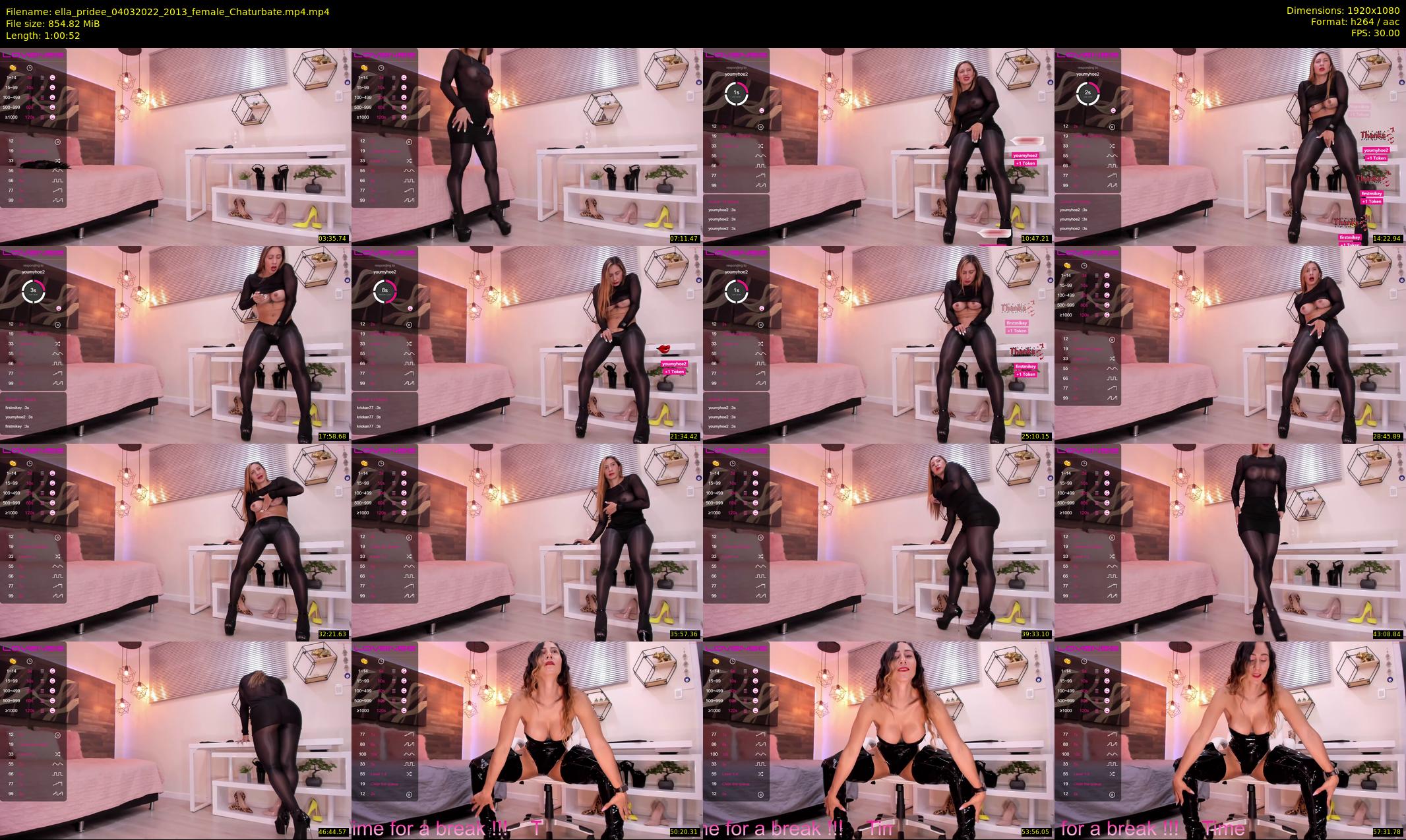 ella_pridee — 61 minute Chaturbate female cam show recording, 1080p, Mar 4, 2022