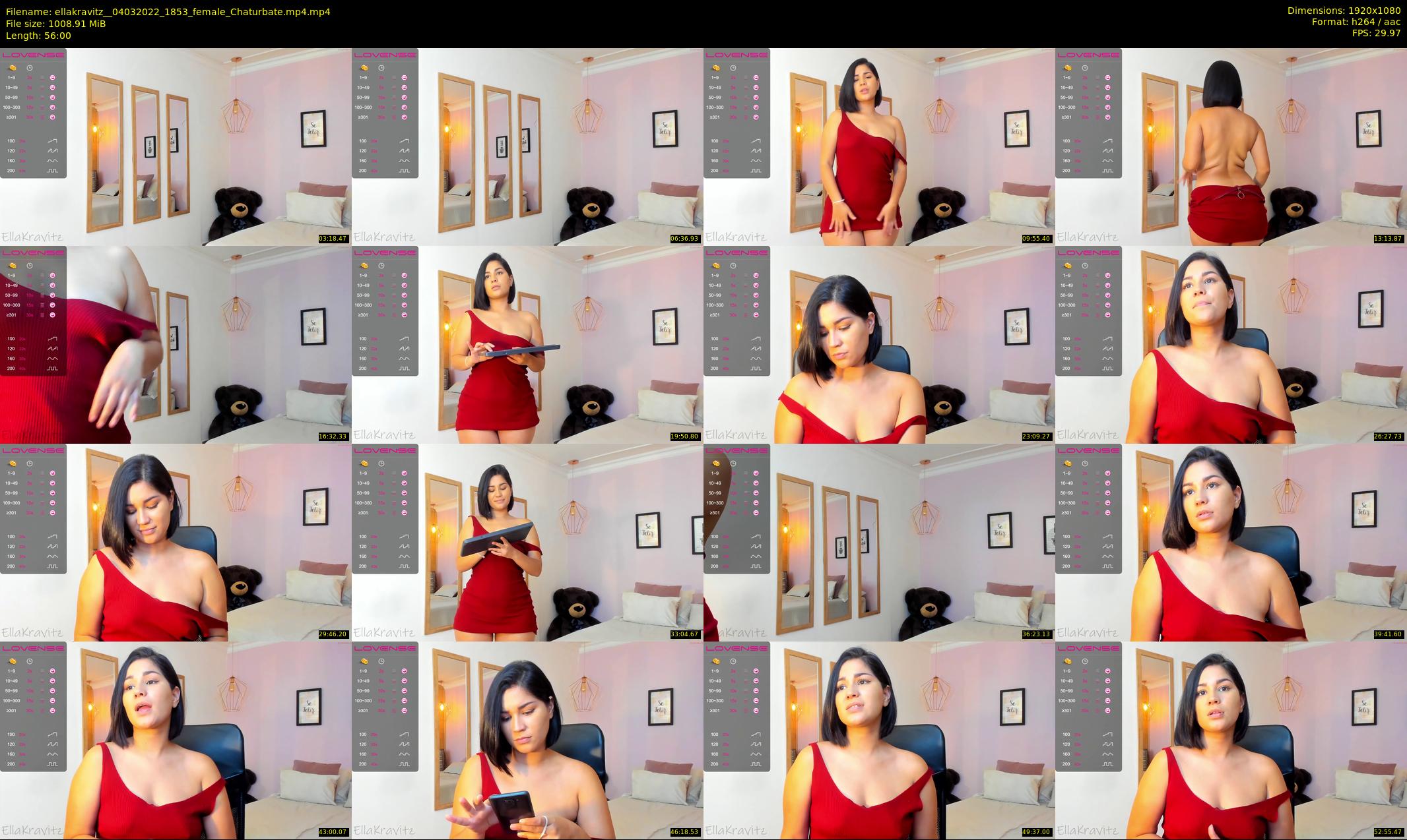 ellakravitz_ — 56 minute Chaturbate female cam show recording, 1080p, Mar 4, 2022