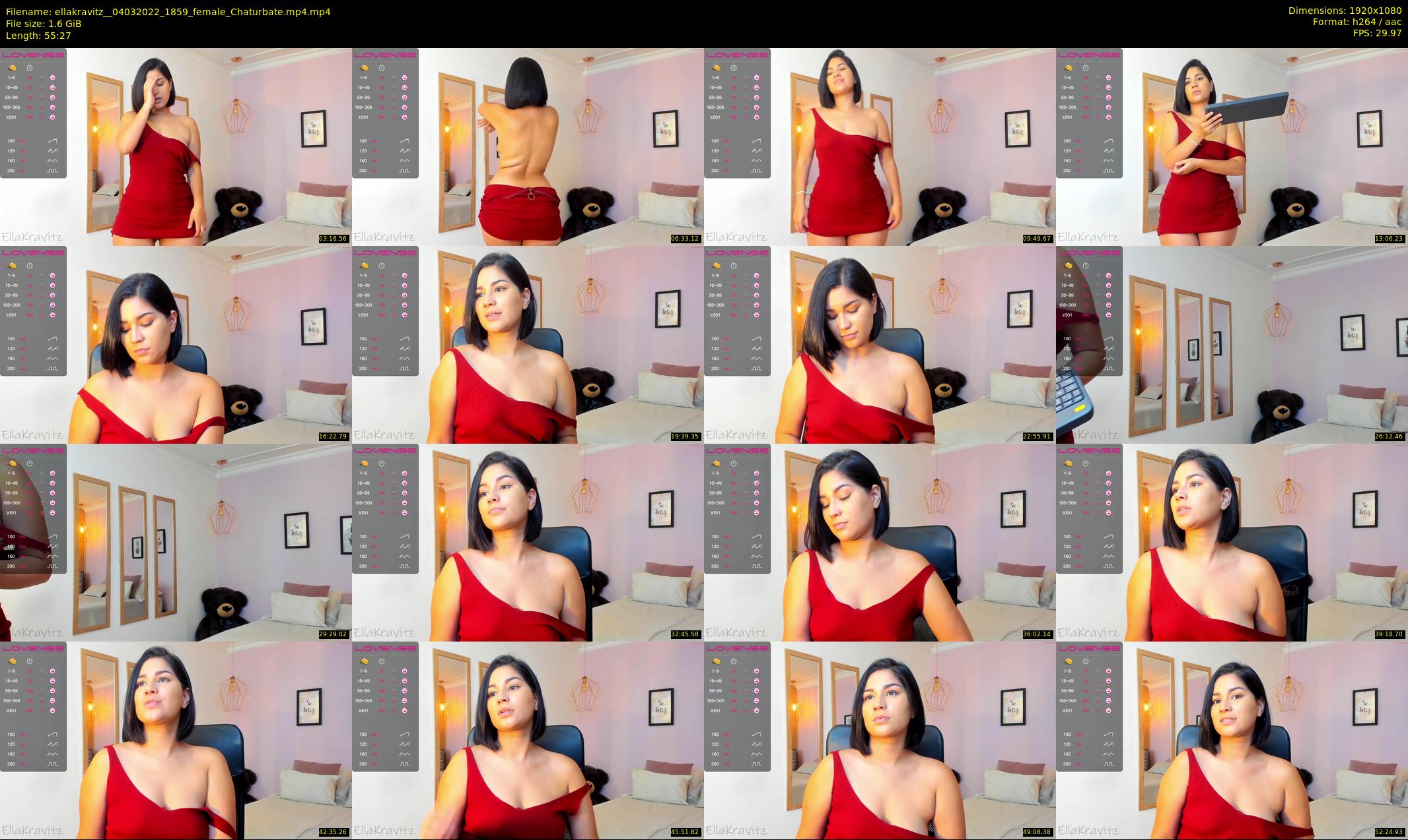 ellakravitz_ — 56 minute Chaturbate female cam show recording, 1080p, Mar 4, 2022