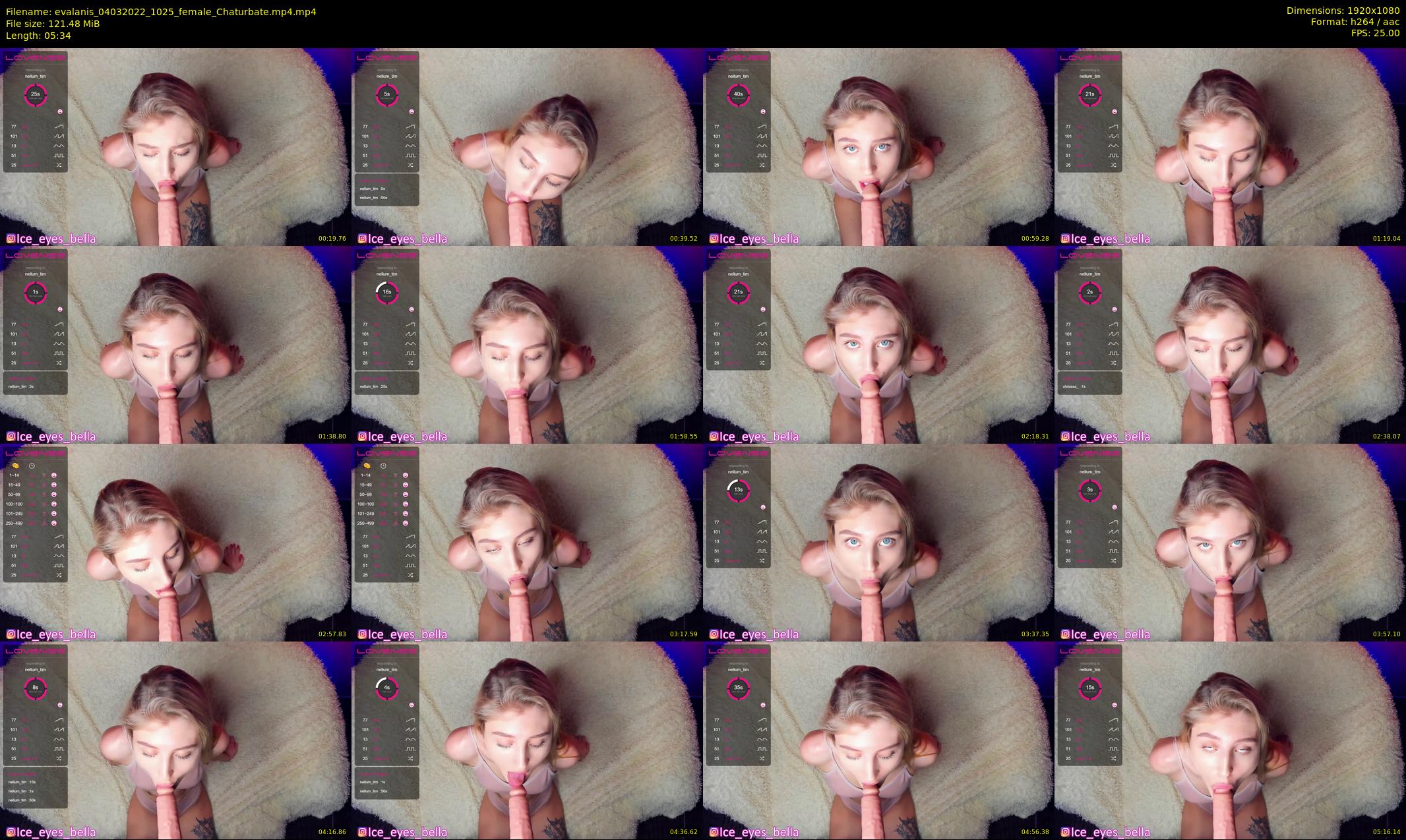 evalanis — 6 minute Chaturbate couple cam show recording, 1080p, Mar 4, 2022