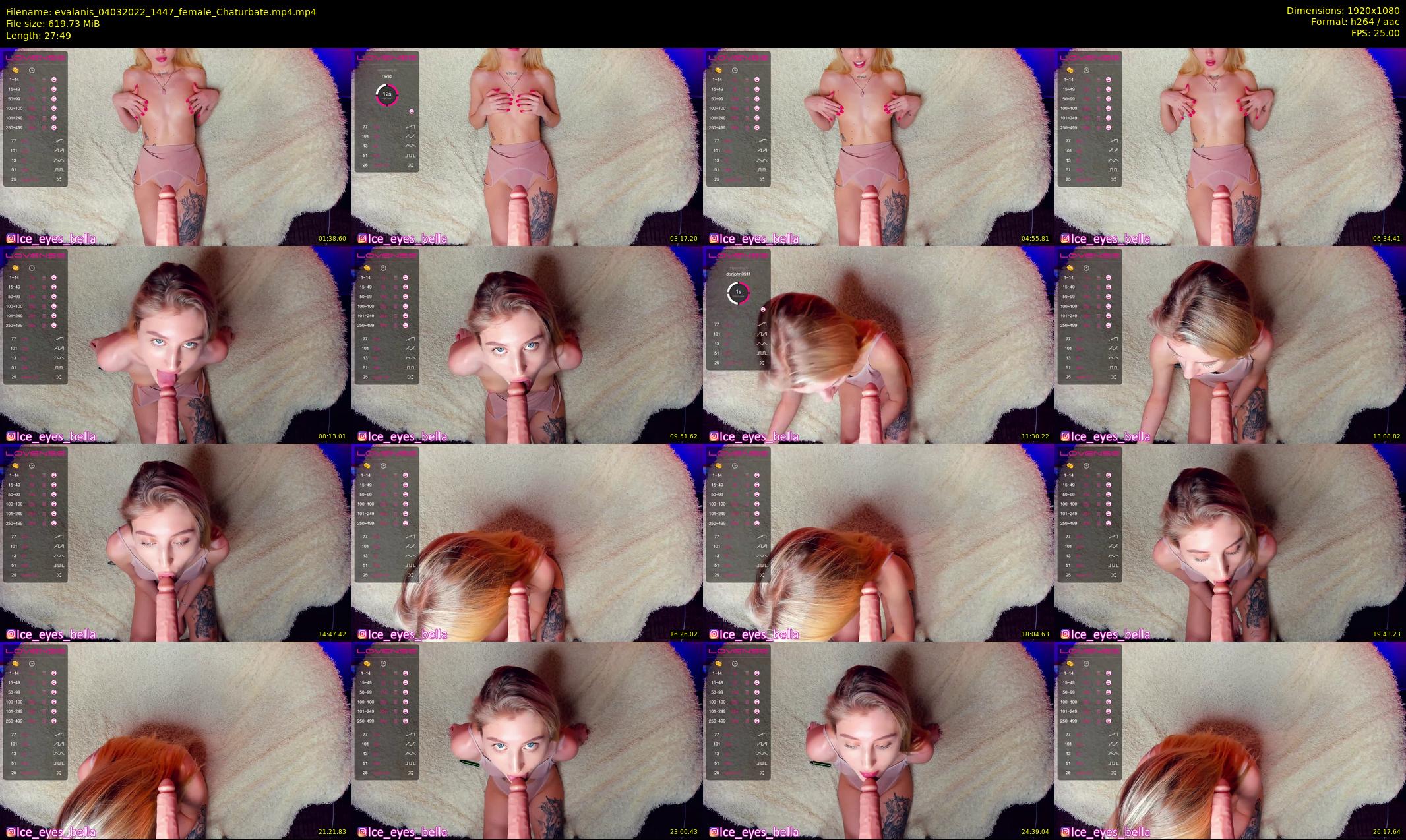 evalanis — 28 minute Chaturbate couple cam show recording, 1080p, Mar 4, 2022