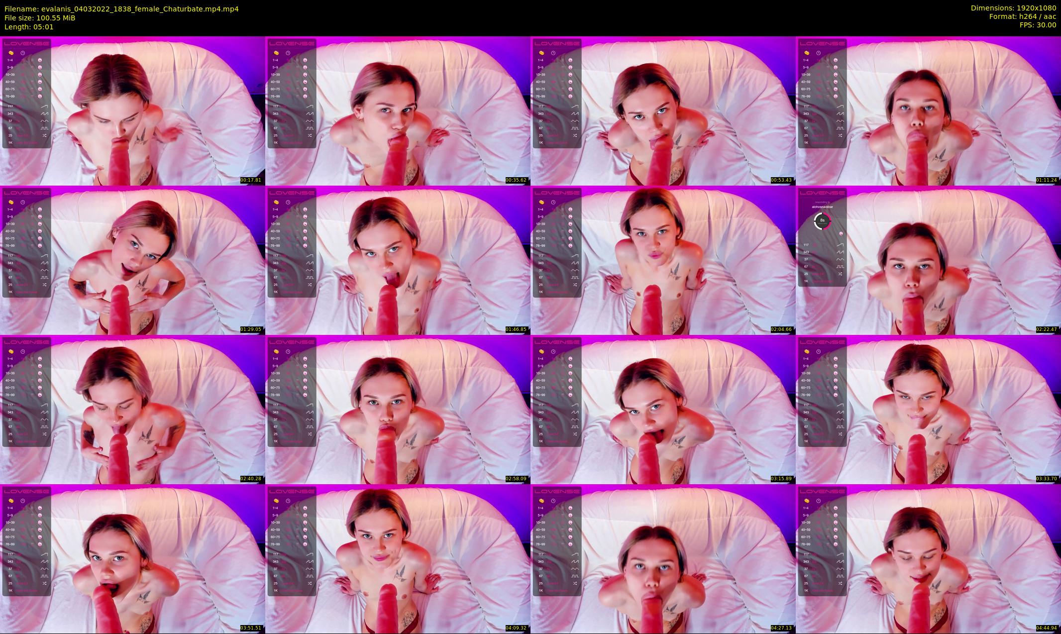 evalanis — 6 minute Chaturbate couple cam show recording, 1080p, Mar 4, 2022
