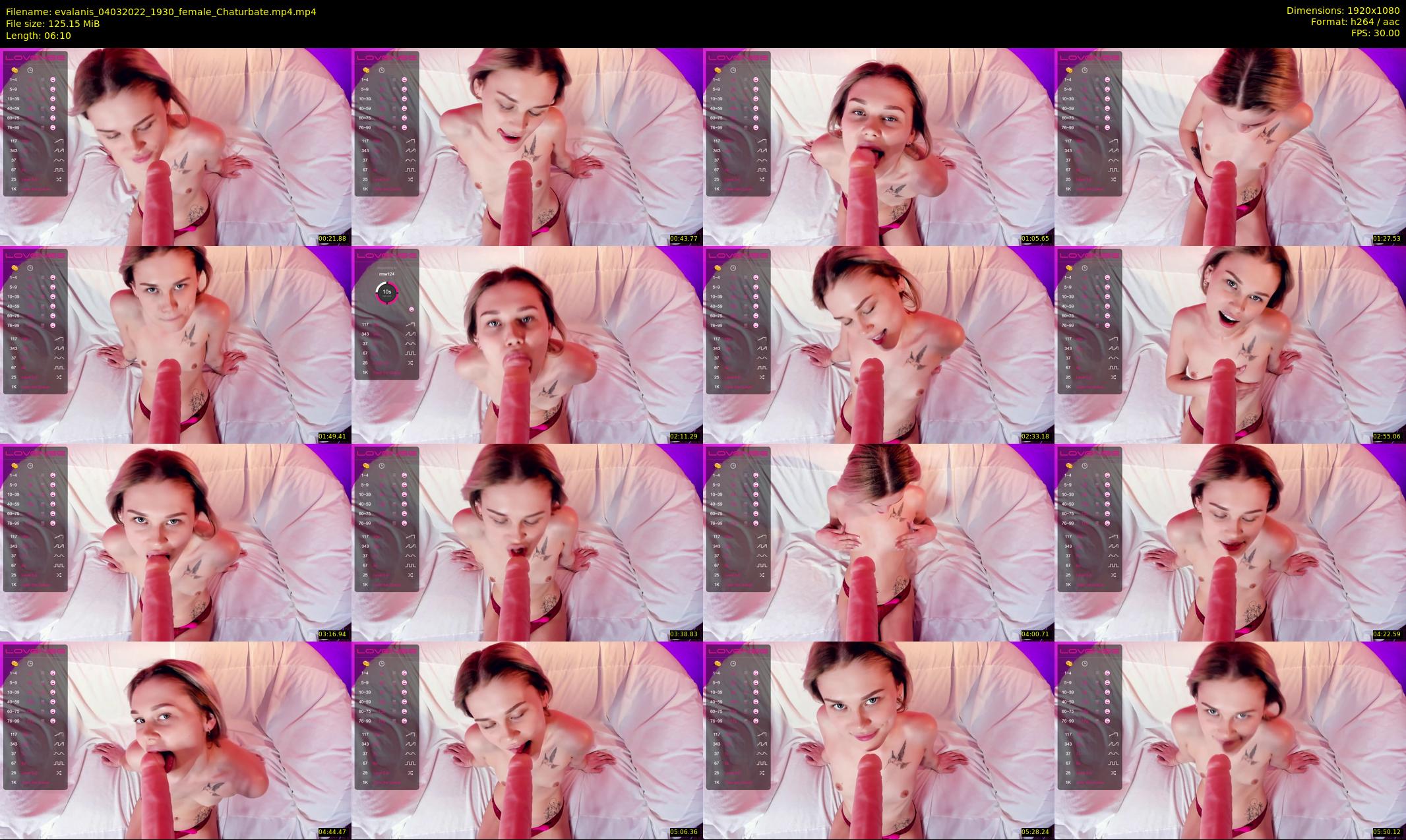 evalanis — 7 minute Chaturbate couple cam show recording, 1080p, Mar 4, 2022