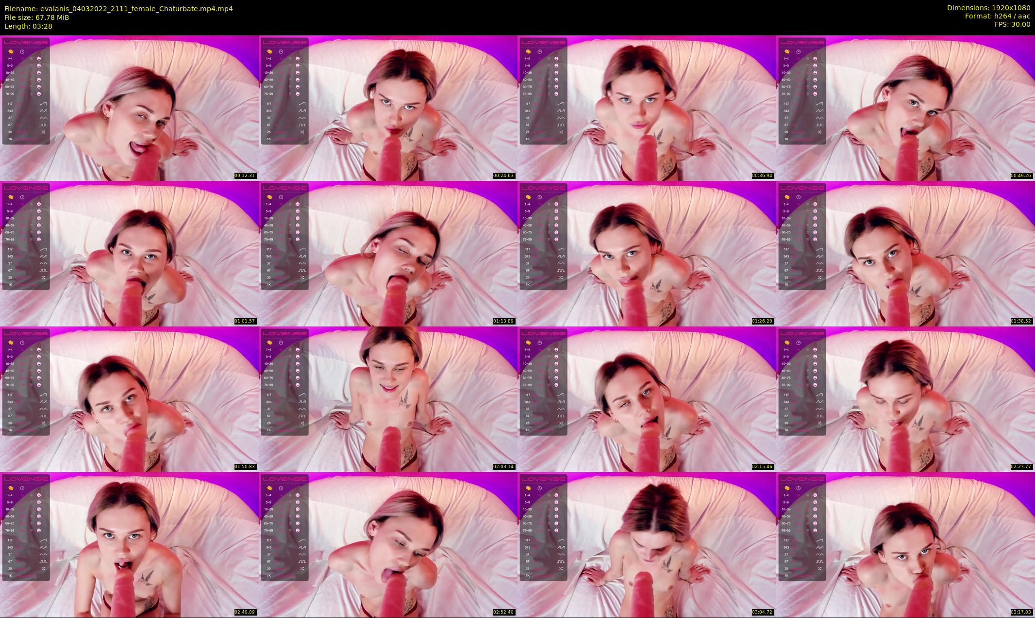 evalanis — 4 minute Chaturbate couple cam show recording, 1080p, Mar 4, 2022