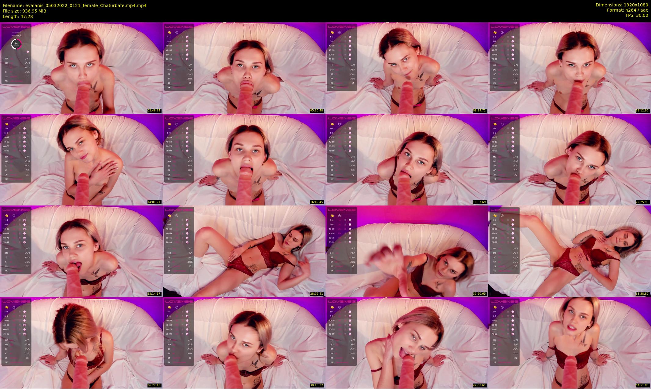 evalanis — 48 minute Chaturbate couple cam show recording, 1080p, Mar 5, 2022