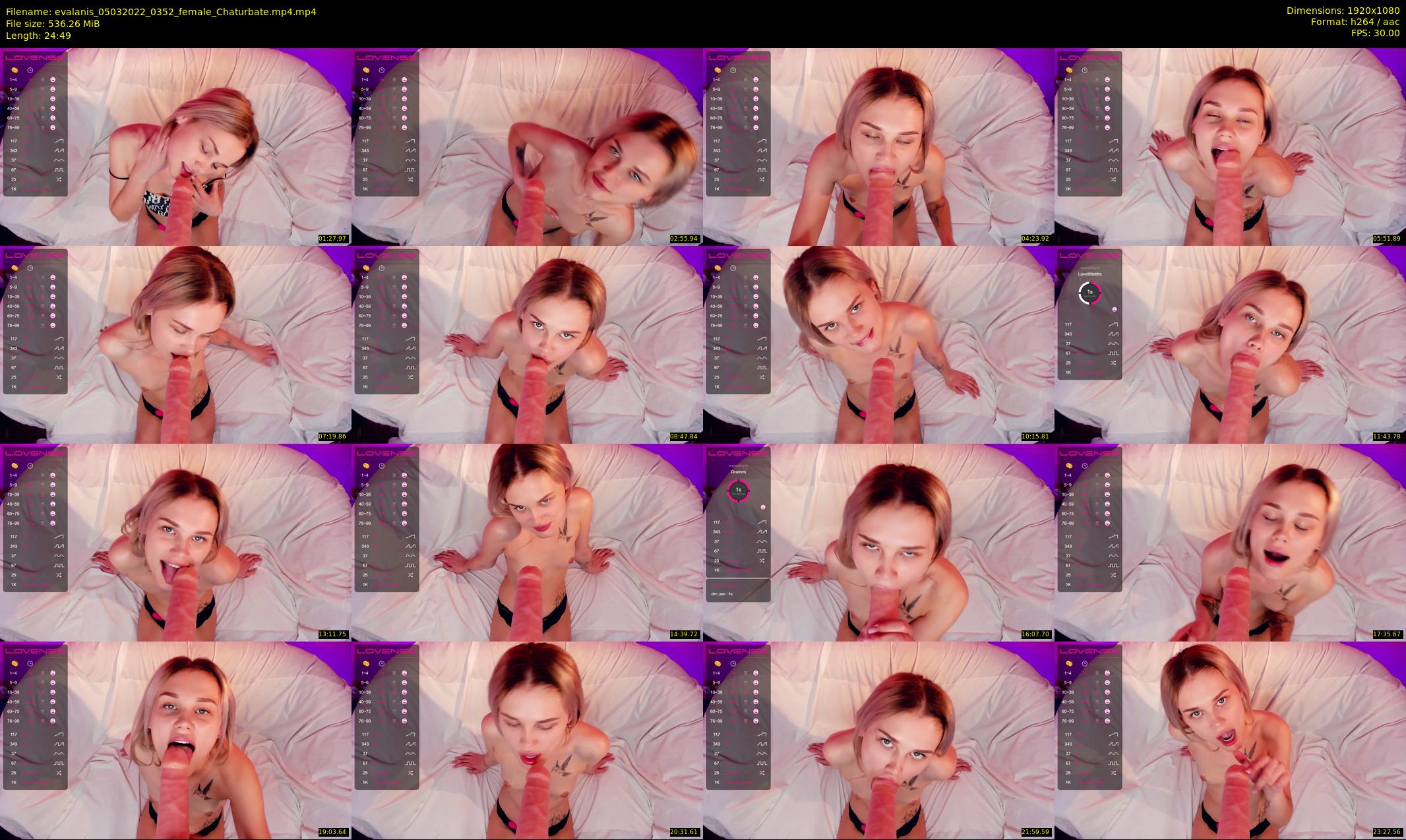 evalanis — 25 minute Chaturbate couple cam show recording, 1080p, Mar 5, 2022