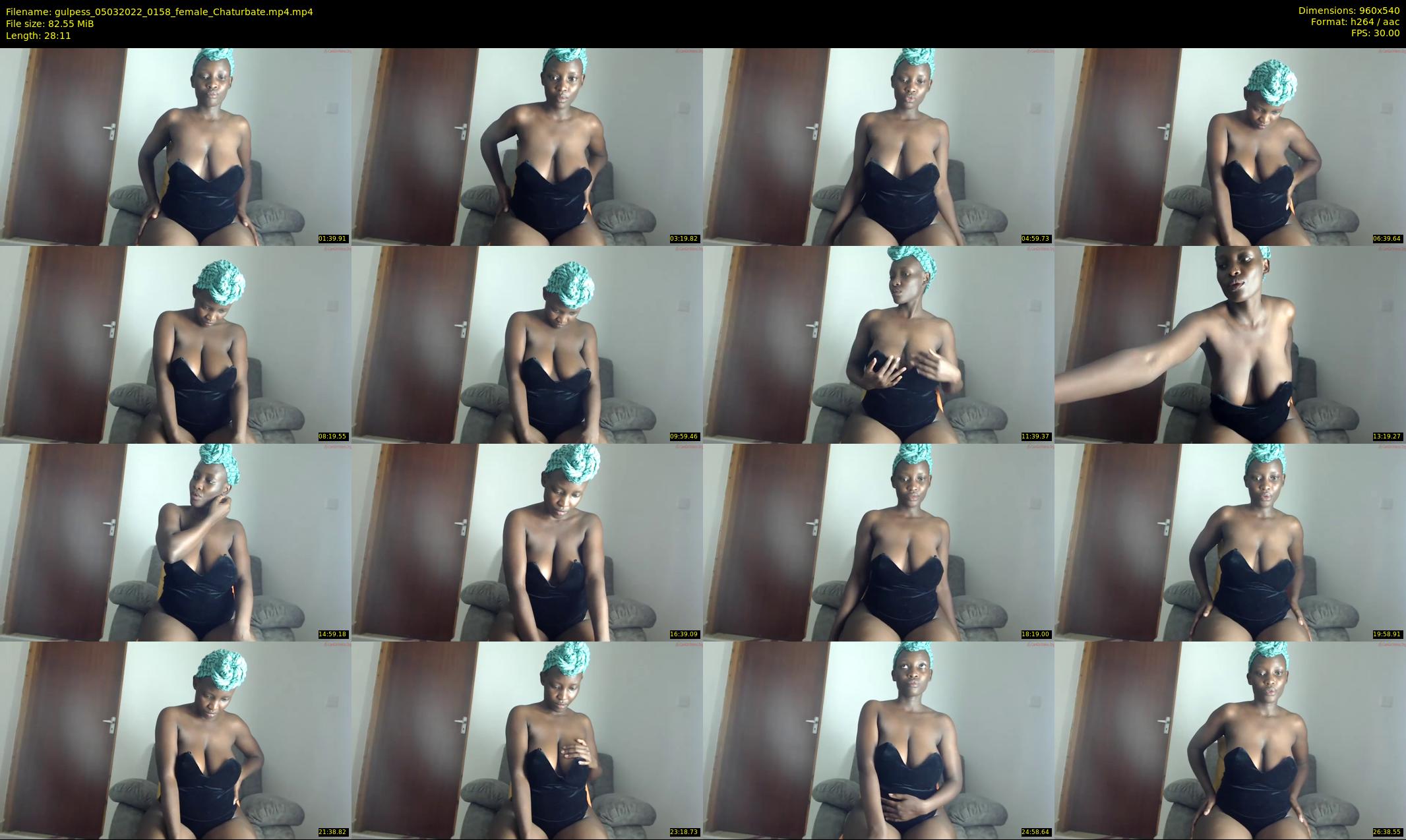 gulpess — 29 minute Chaturbate female cam show recording, 480p, Mar 5, 2022