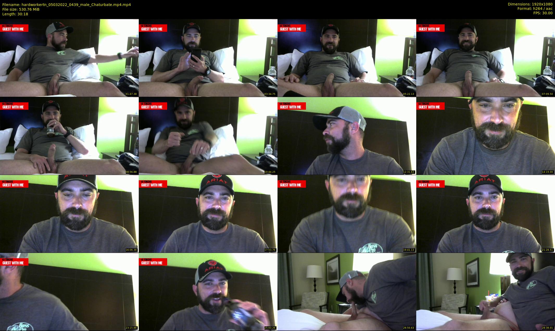 hardworkertn — 31 minute Chaturbate male cam show recording, 1080p, Mar 5, 2022