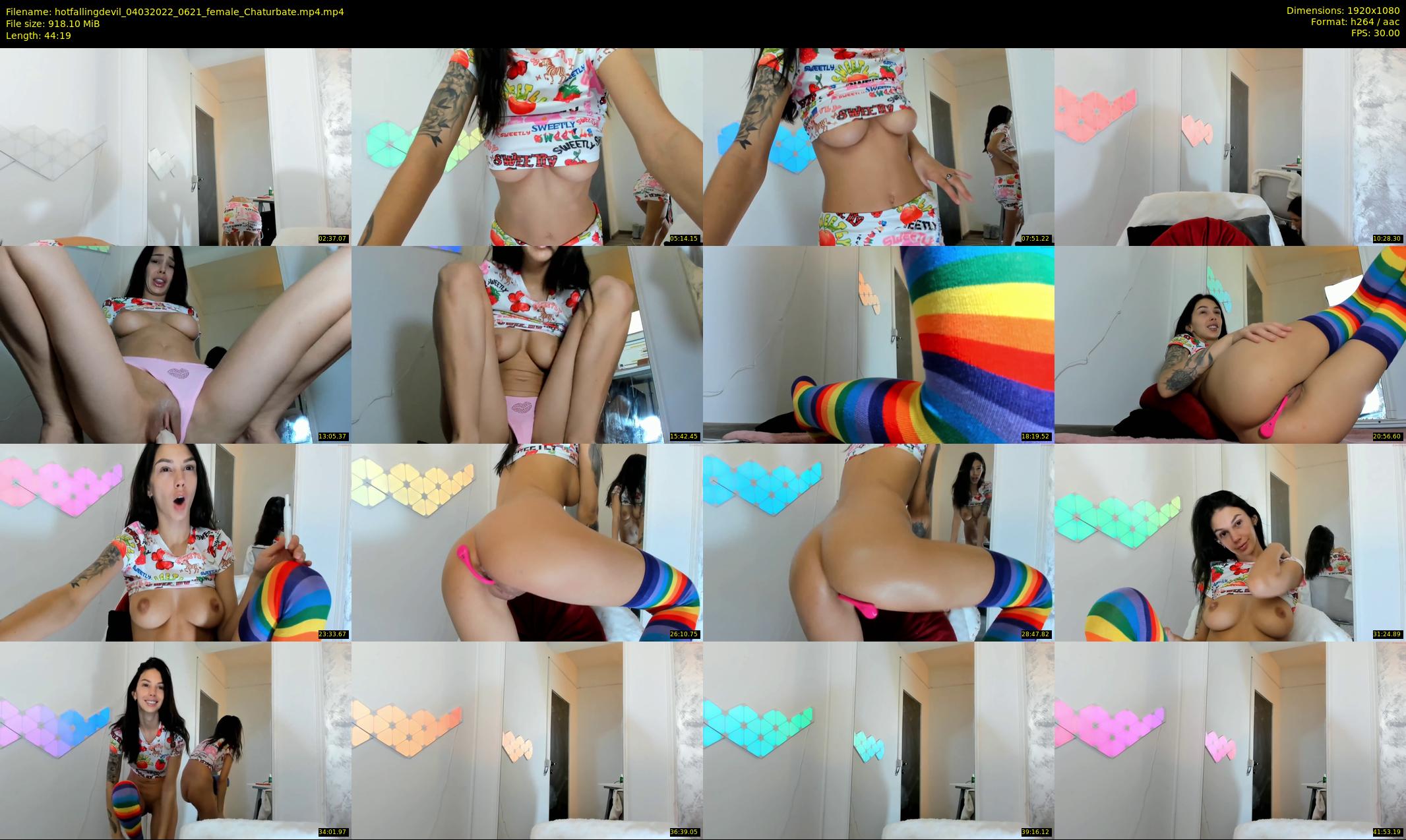 hotfallingdevil — 45 minute Chaturbate female cam show recording, 1080p, Mar 4, 2022