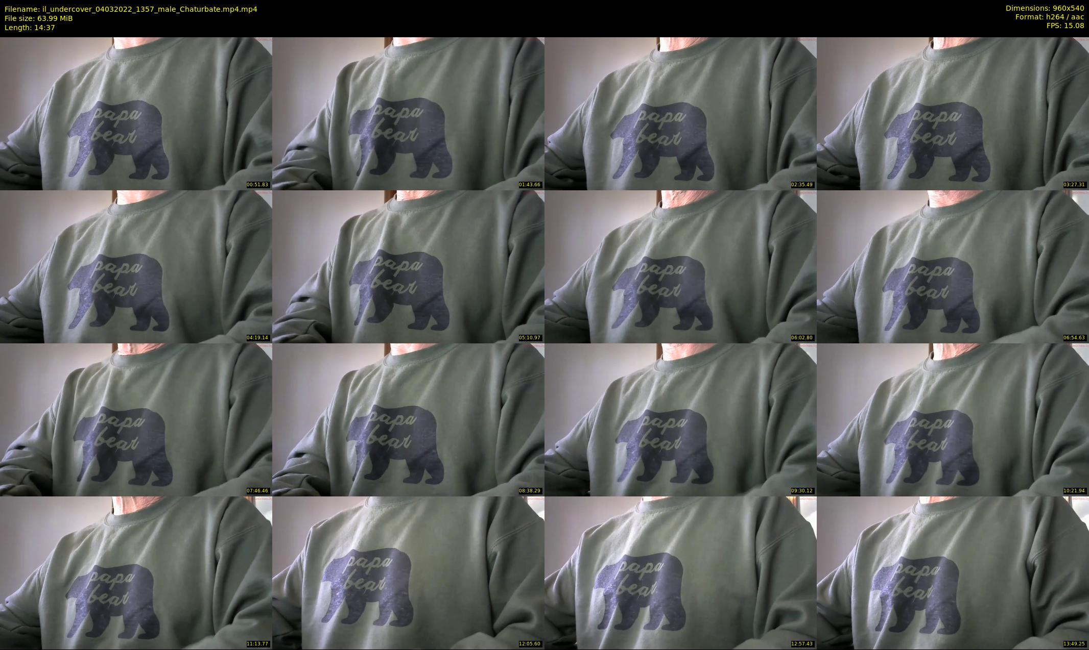 il_undercover — 15 minute Chaturbate male cam show recording, 480p, Mar 4, 2022