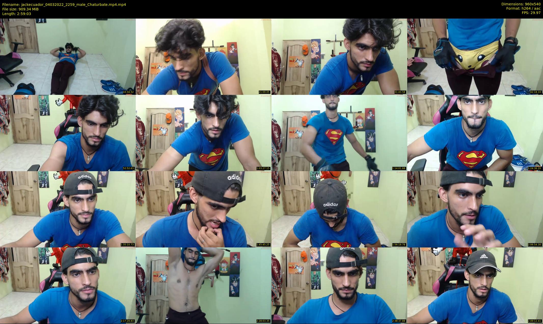 jackecuador — 180 minute Chaturbate male cam show recording, 480p, Mar 4, 2022