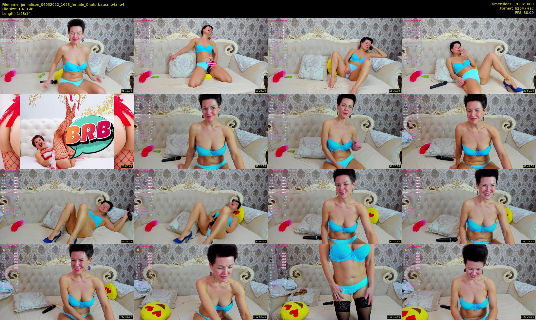 jennalison — 89 minute Chaturbate female cam show recording, 1080p, Mar 4, 2022