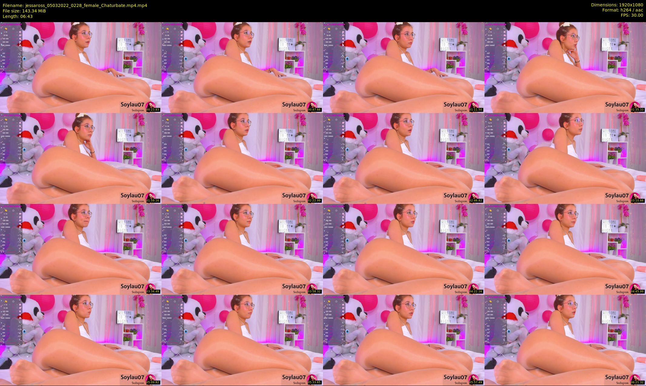 jessaross — 7 minute Chaturbate female cam show recording, 1080p, Mar 5, 2022