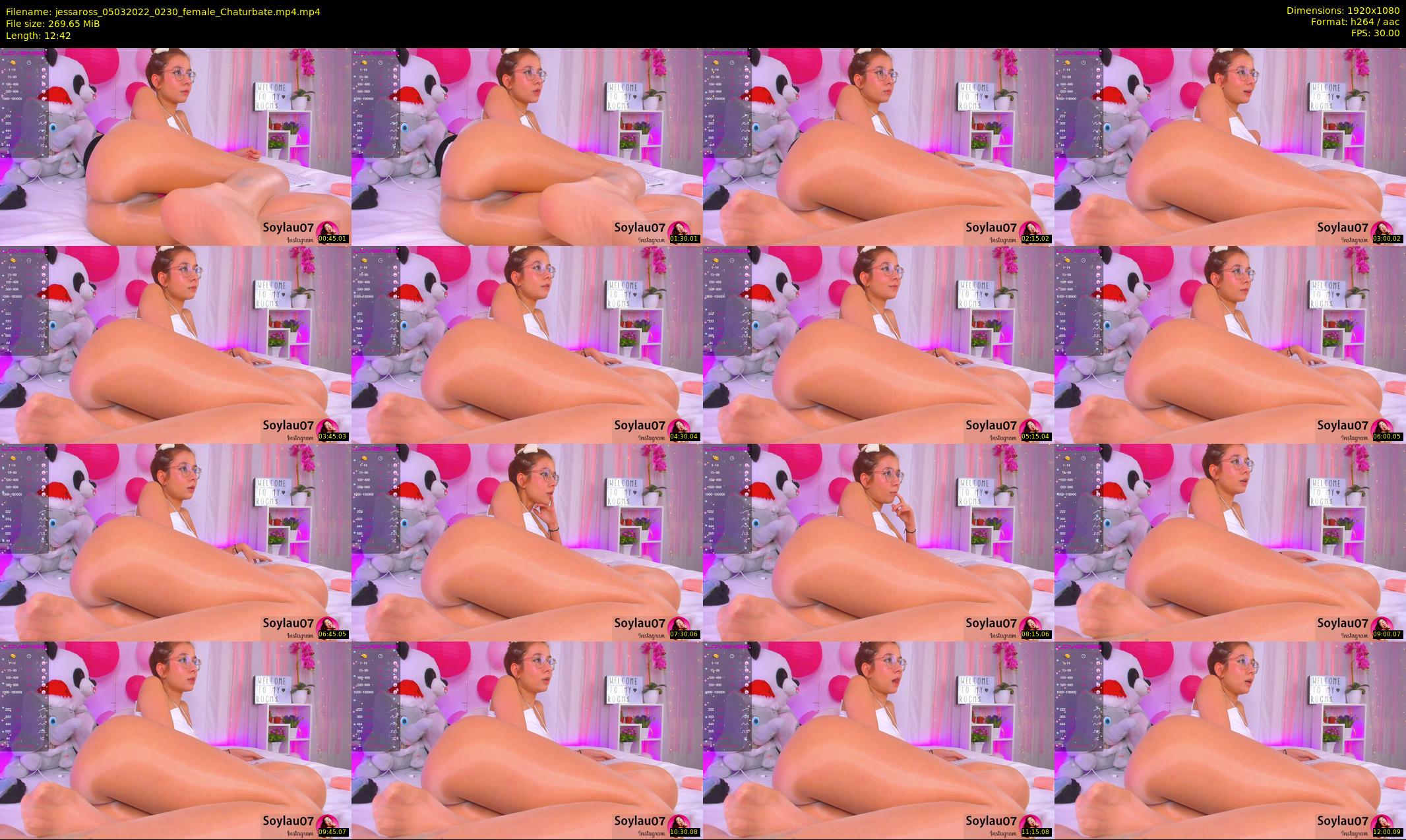 jessaross — 13 minute Chaturbate female cam show recording, 1080p, Mar 5, 2022