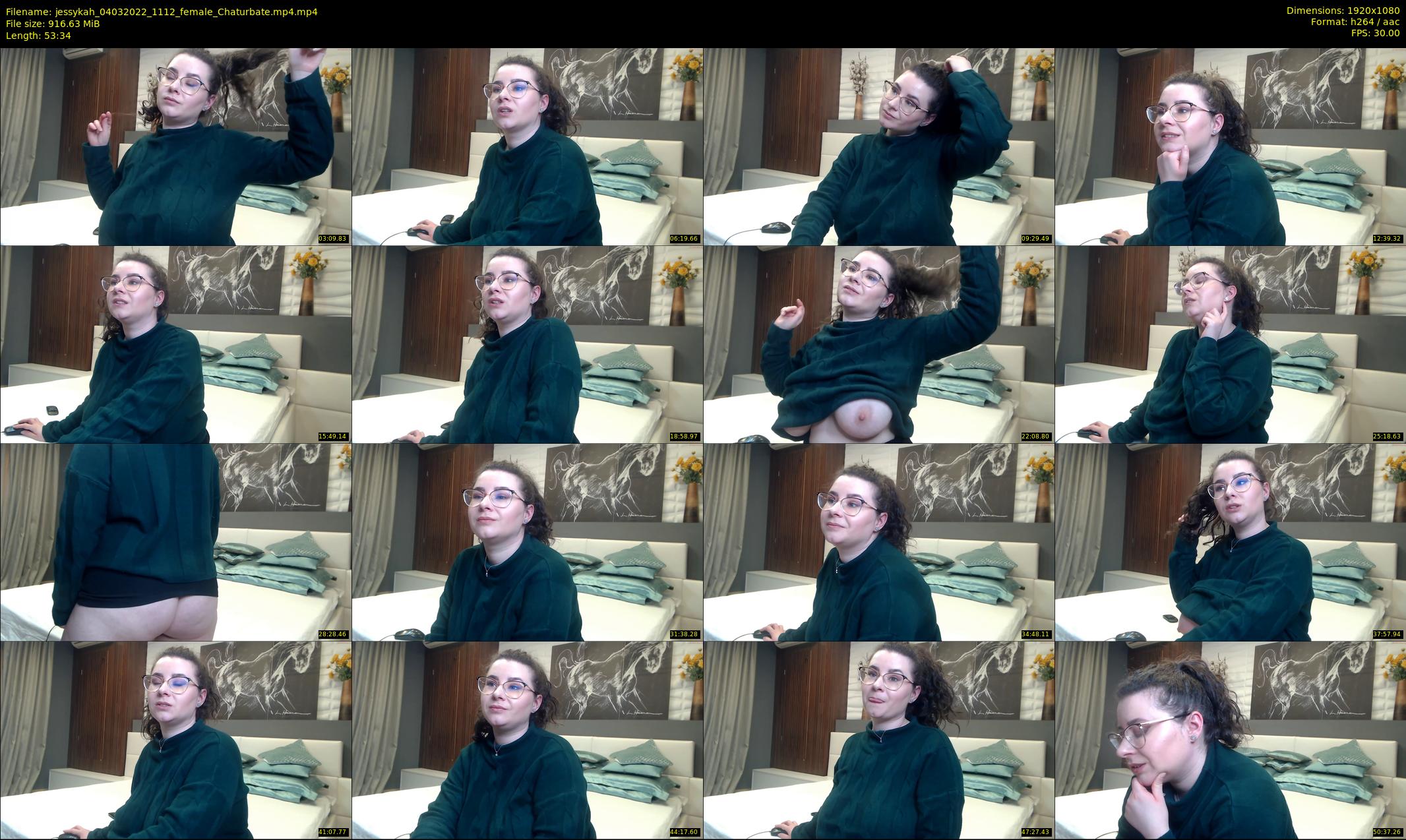 jessykah — 54 minute Chaturbate female cam show recording, 1080p, Mar 4, 2022