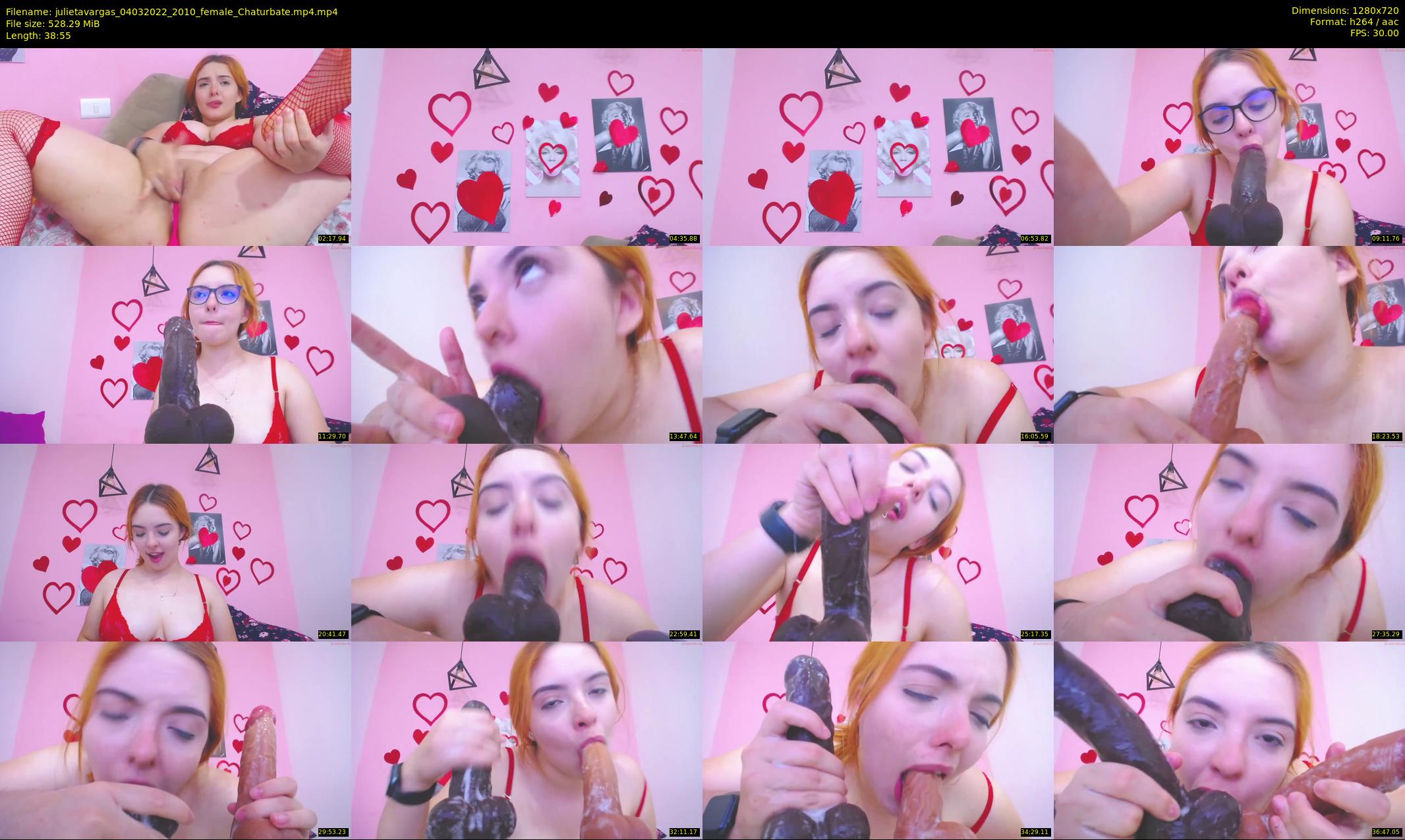 julietavargas — 39 minute Chaturbate female cam show recording, 720p, Mar 4, 2022