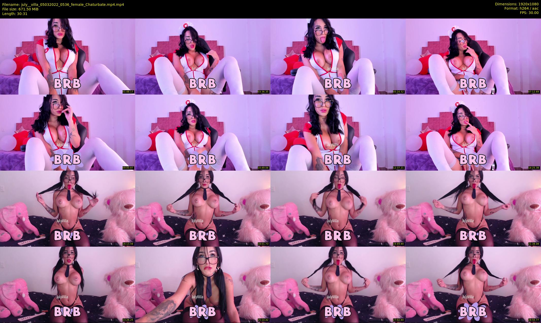 july__villa — 31 minute Chaturbate female cam show recording, 1080p, Mar 5, 2022