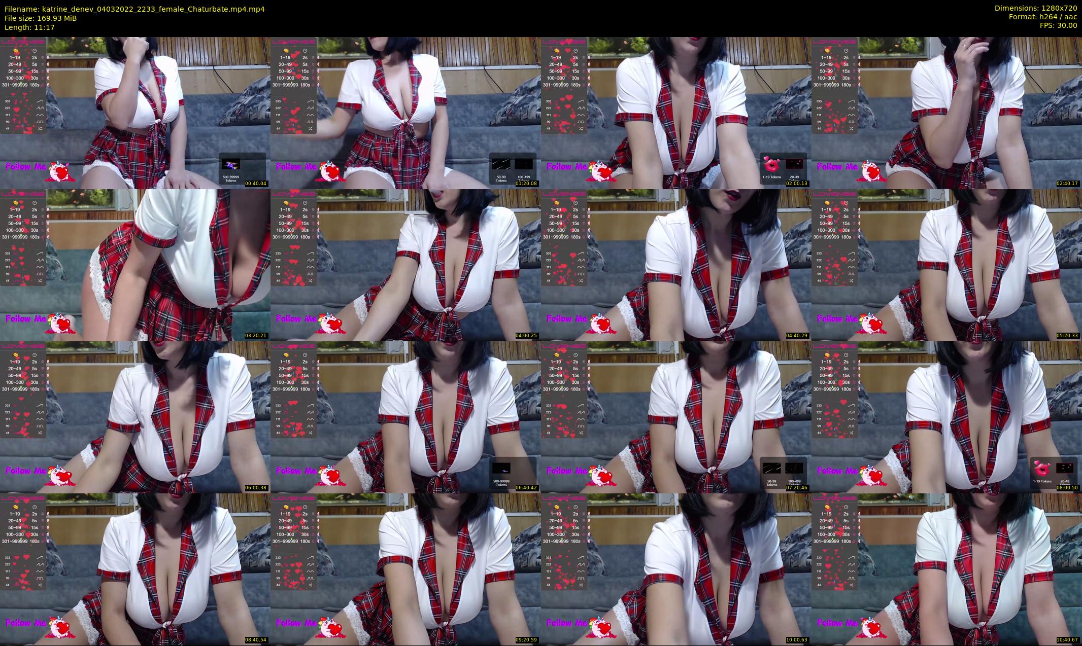 katrine_denev — 12 minute Chaturbate female cam show recording, 720p, Mar 4, 2022