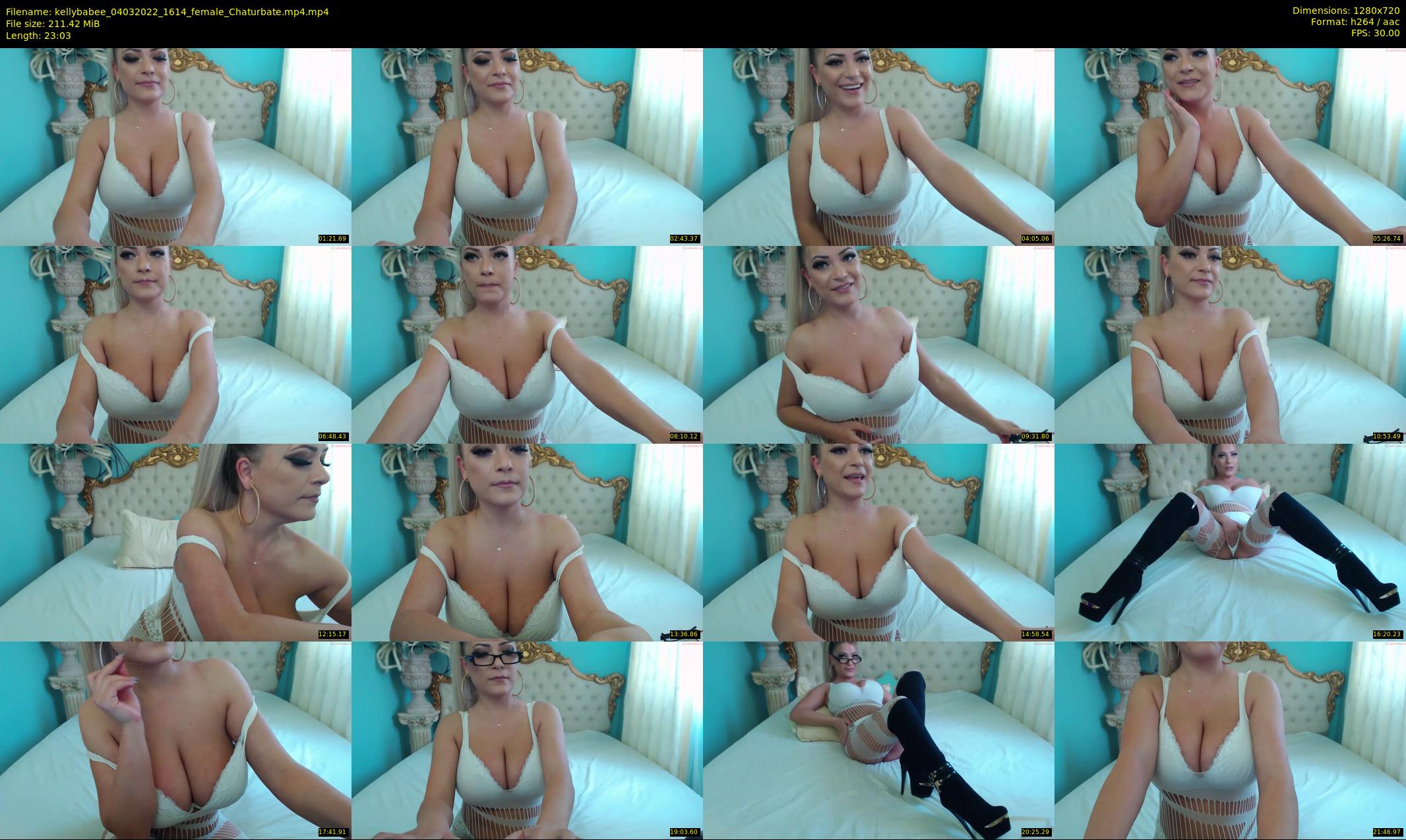 kellybabee — 24 minute Chaturbate female cam show recording, 720p, Mar 4, 2022