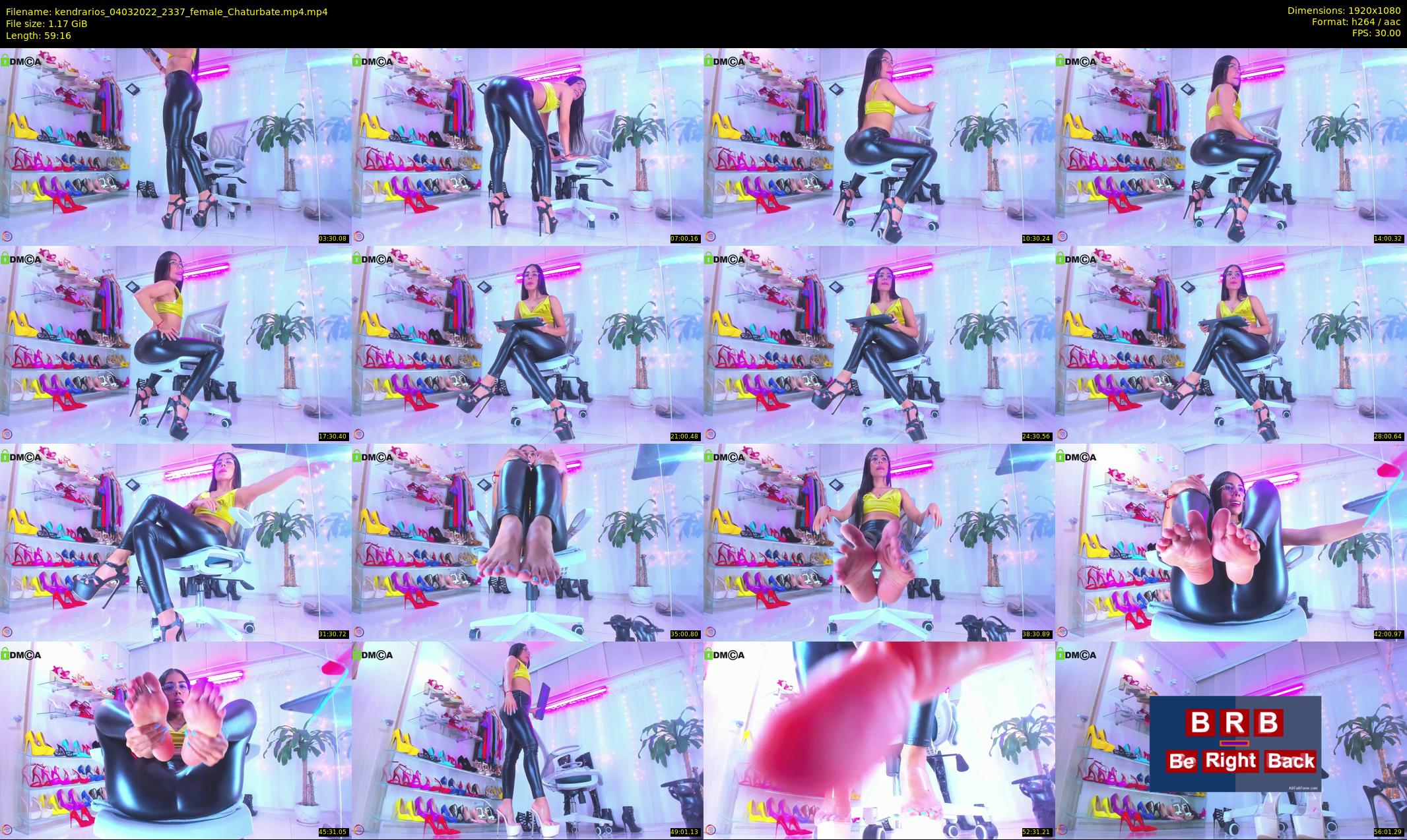 kendrarios — 60 minute Chaturbate female cam show recording, 1080p, Mar 4, 2022