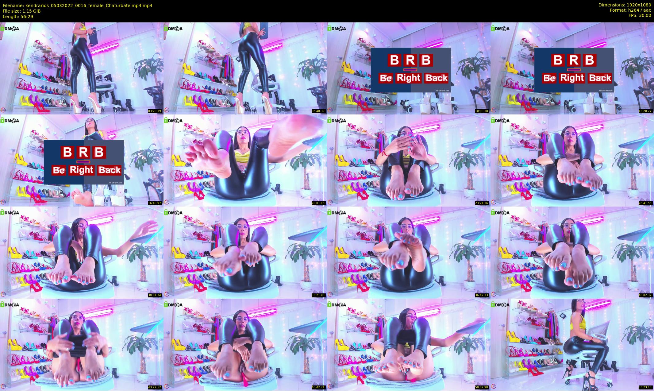 kendrarios — 57 minute Chaturbate female cam show recording, 1080p, Mar 5, 2022
