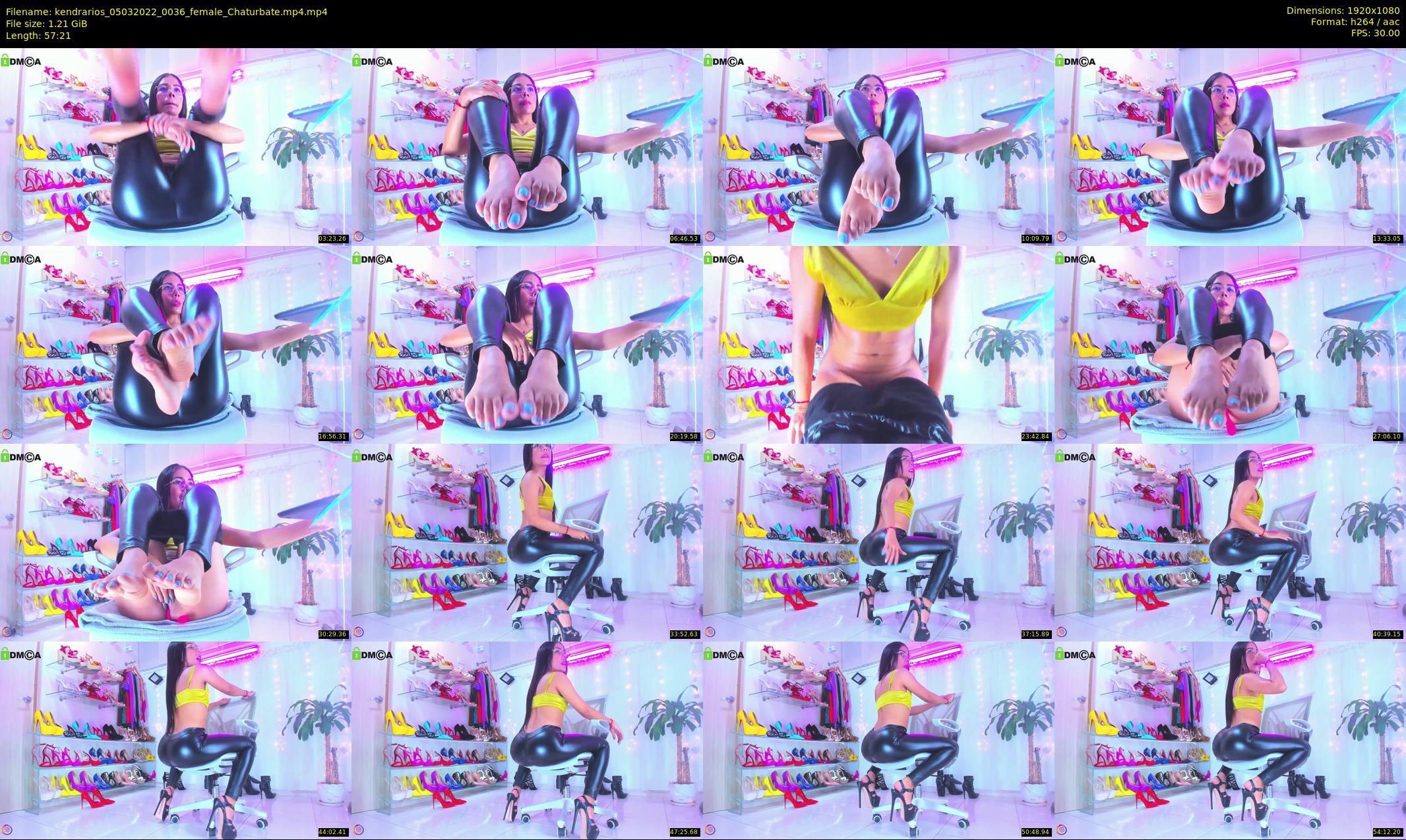 kendrarios — 58 minute Chaturbate female cam show recording, 1080p, Mar 5, 2022
