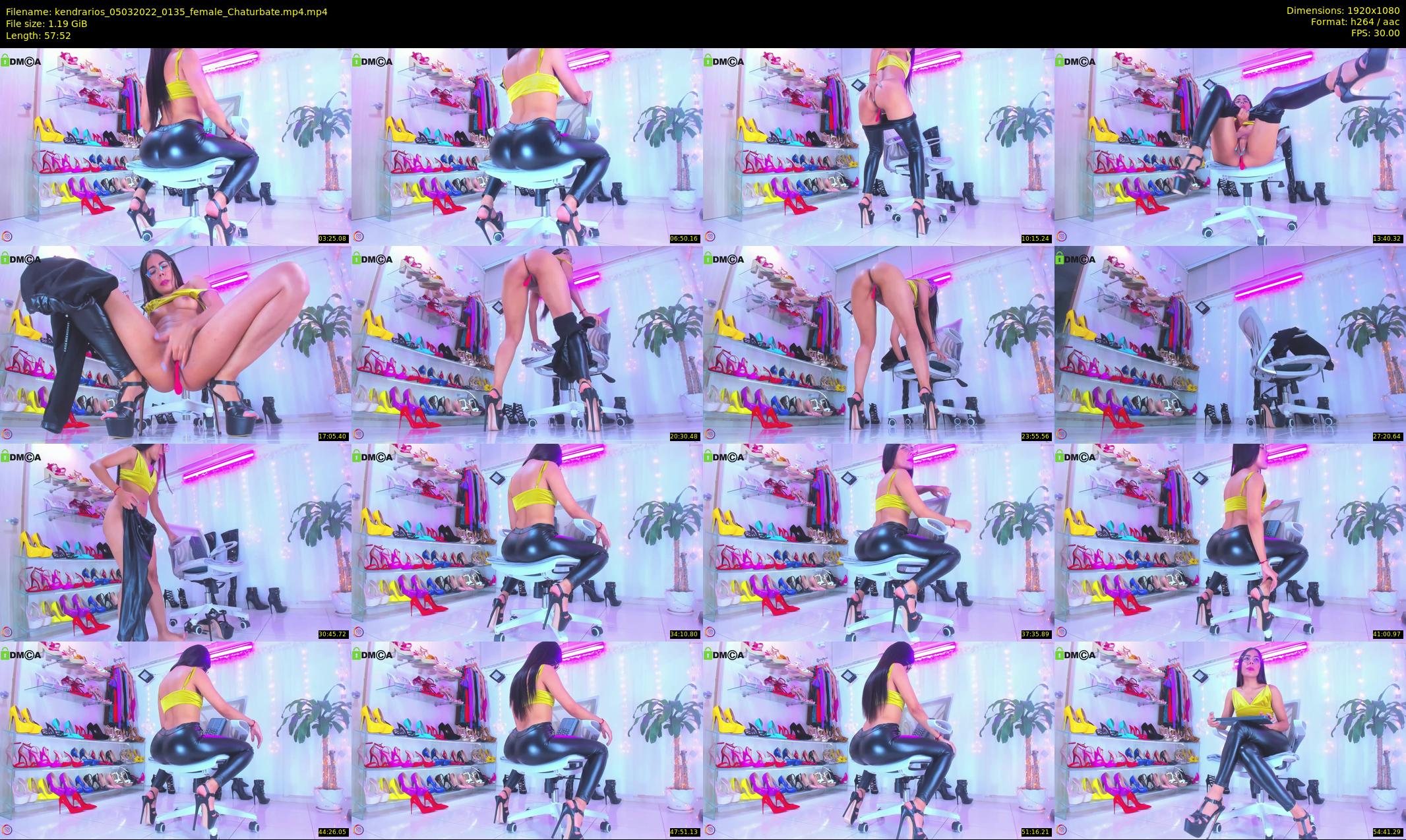 kendrarios — 58 minute Chaturbate female cam show recording, 1080p, Mar 5, 2022