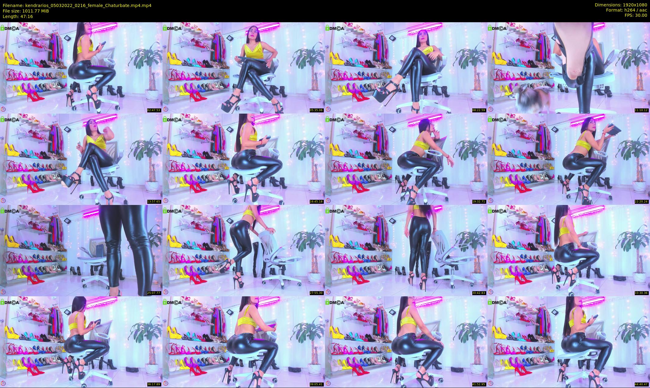 kendrarios — 48 minute Chaturbate female cam show recording, 1080p, Mar 5, 2022