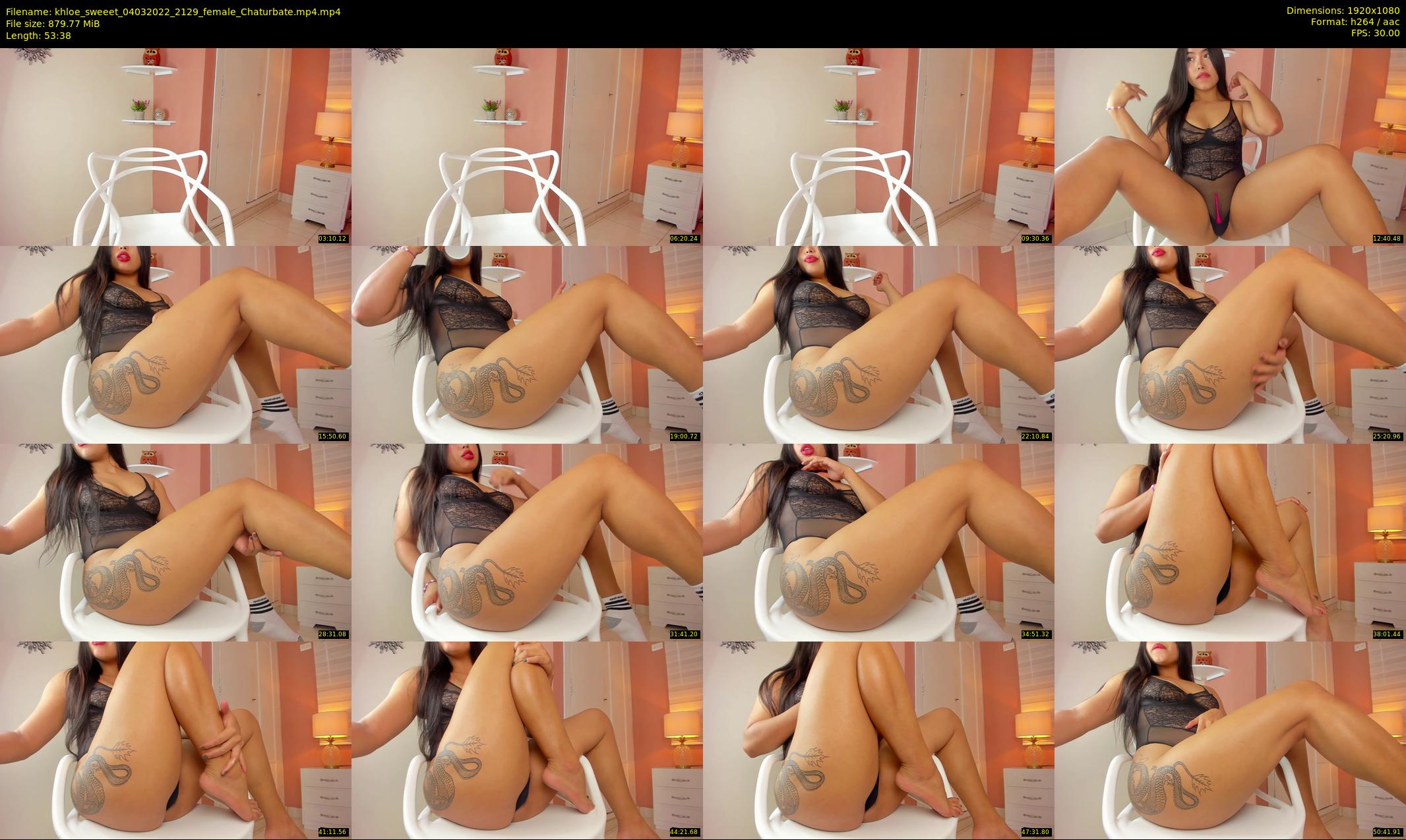khloe_sweeet — 54 minute Chaturbate female cam show recording, 1080p, Mar 4, 2022