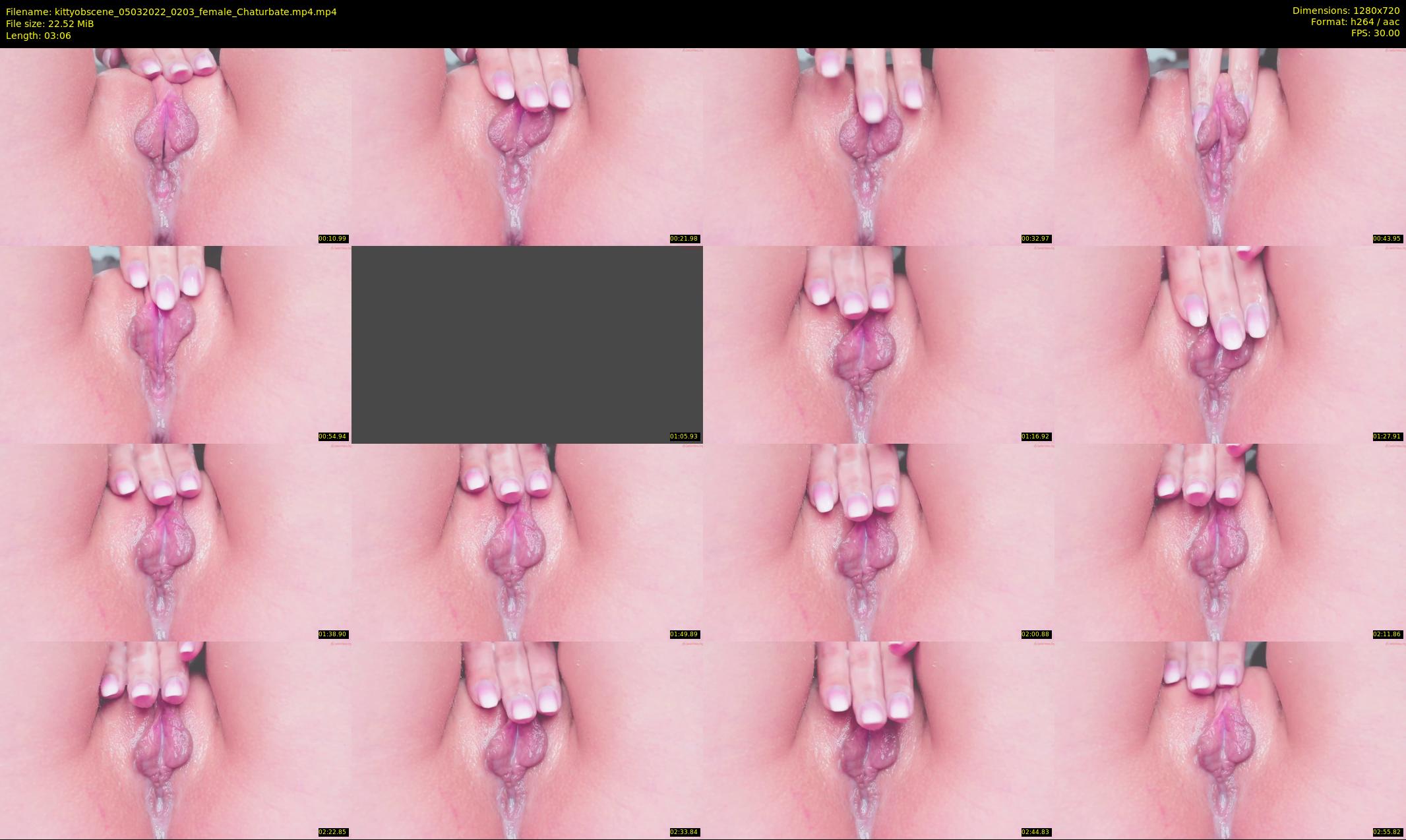 kittyobscene — 4 minute Chaturbate female cam show recording, 720p, Mar 5, 2022